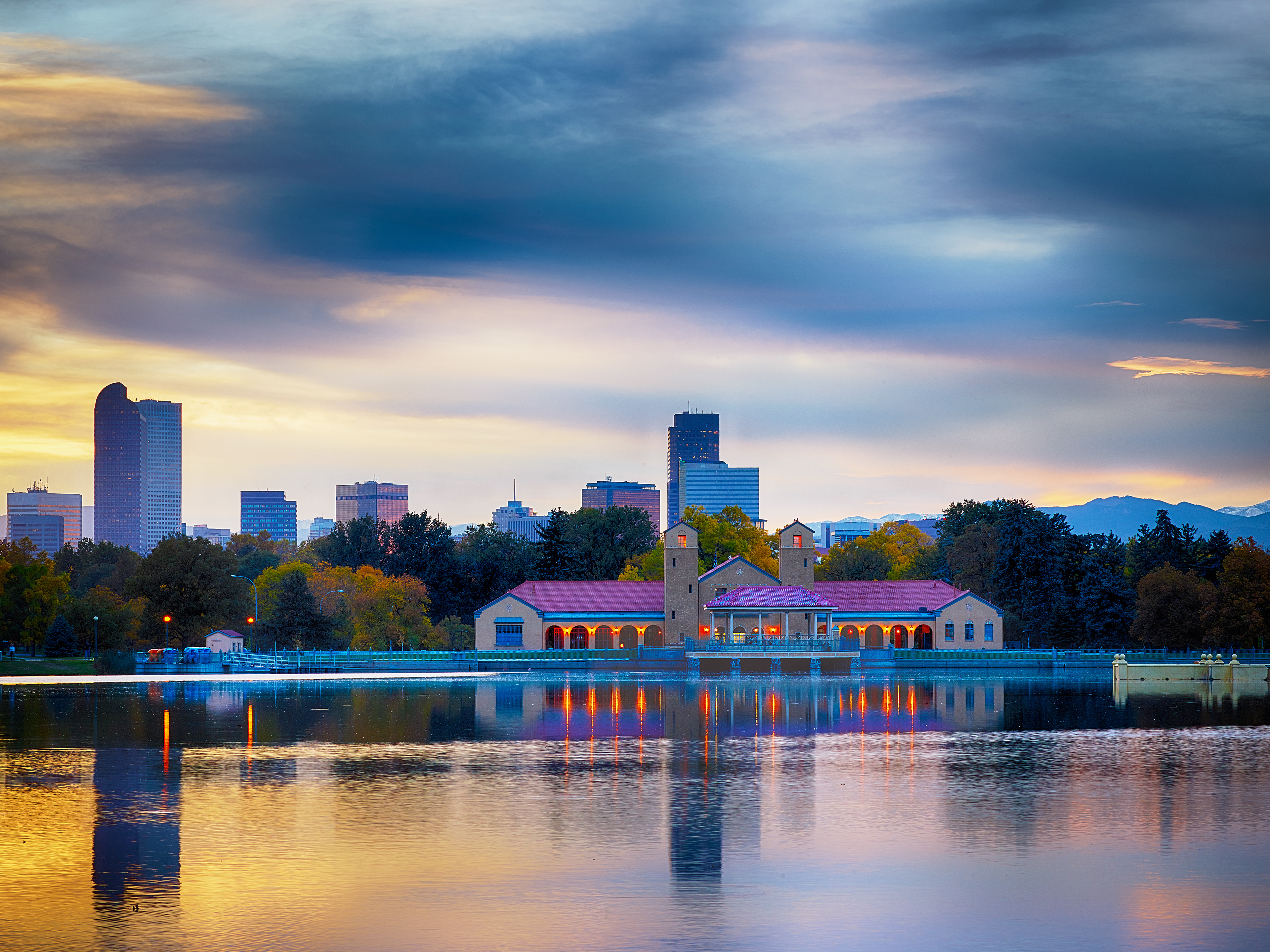 City Park Sunset, Denver