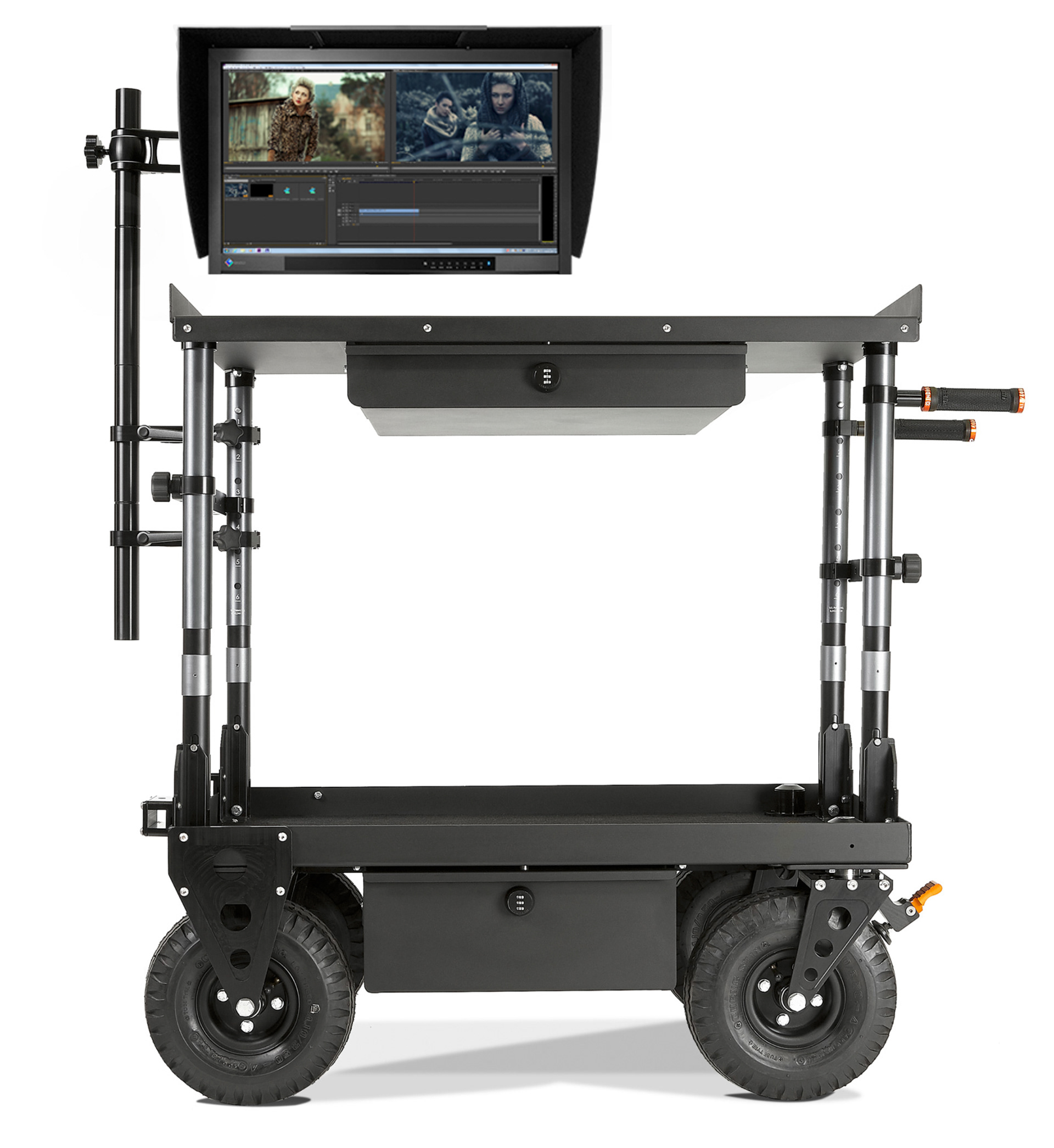 EIZO 27" Monitor on Inovativ Cart