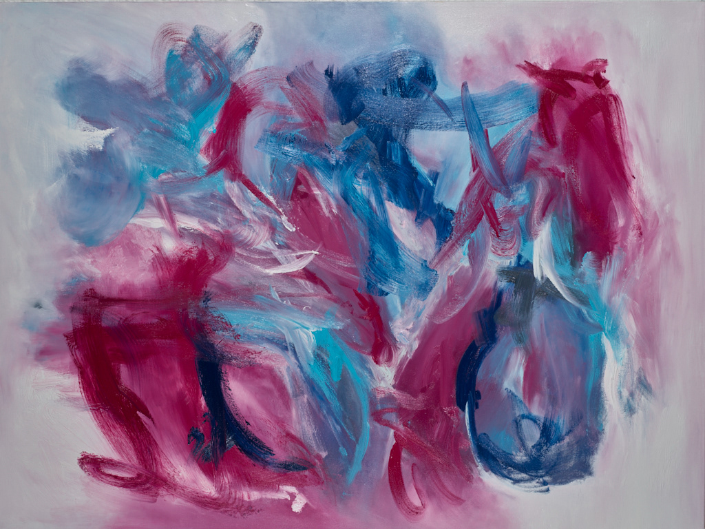 Original 48x36" oil on canvas painting