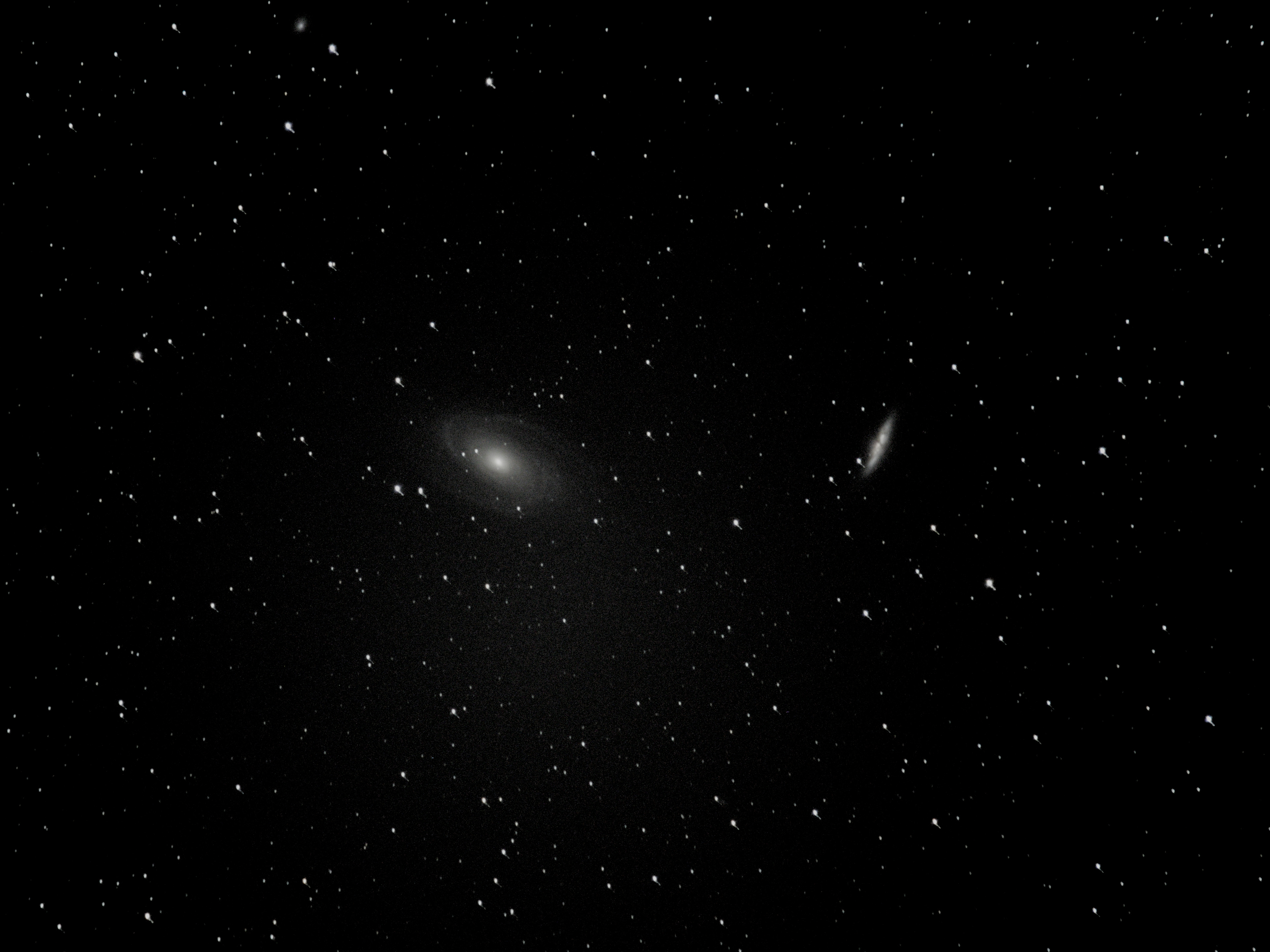 BODES GALAXY AND CIGAR GALAXY