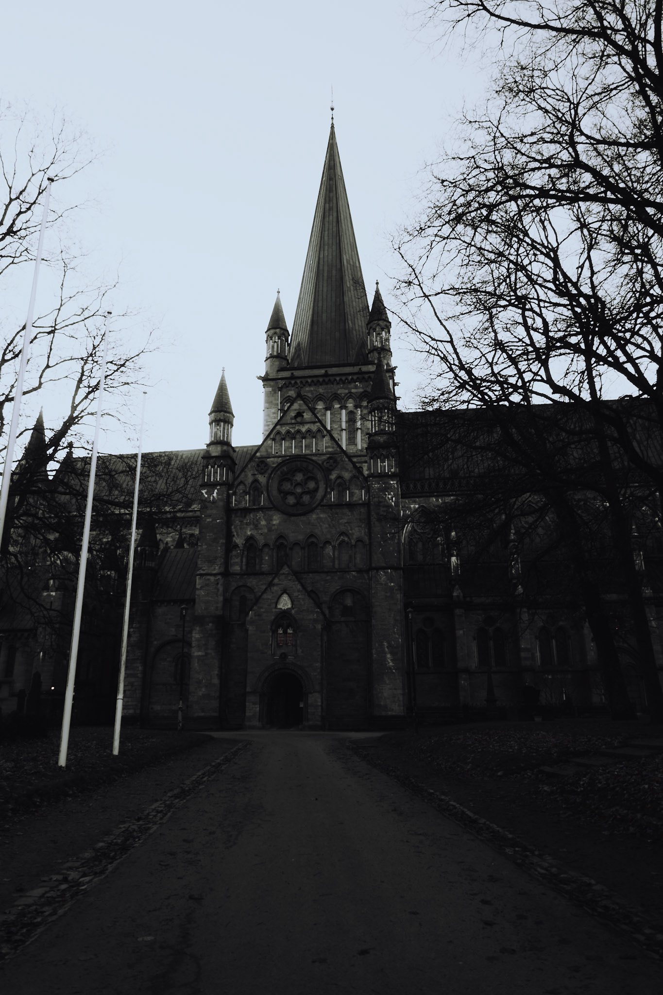The medieval cathedral located further up in the north of the world