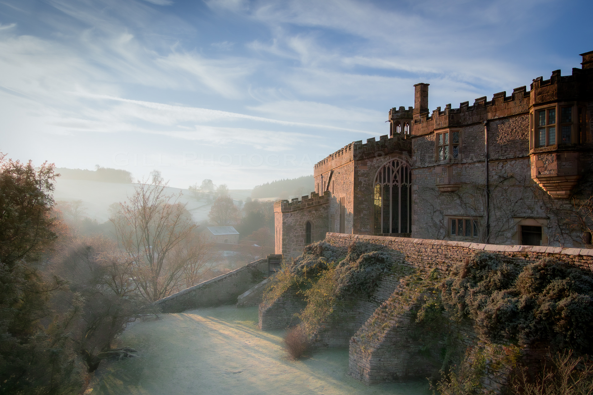 Misty Morning - Haddon Hall