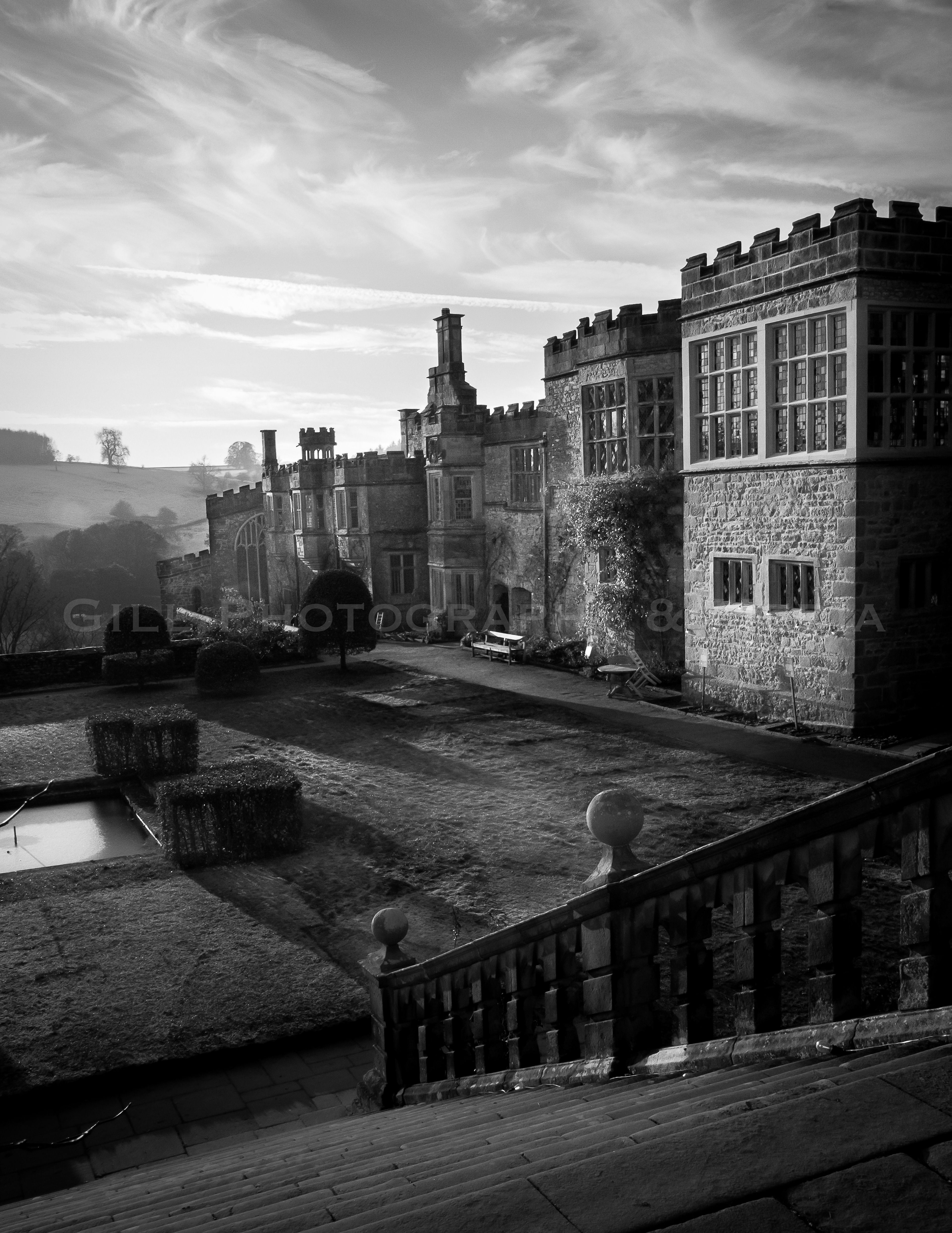 Haddon Hall - Grand staircase
