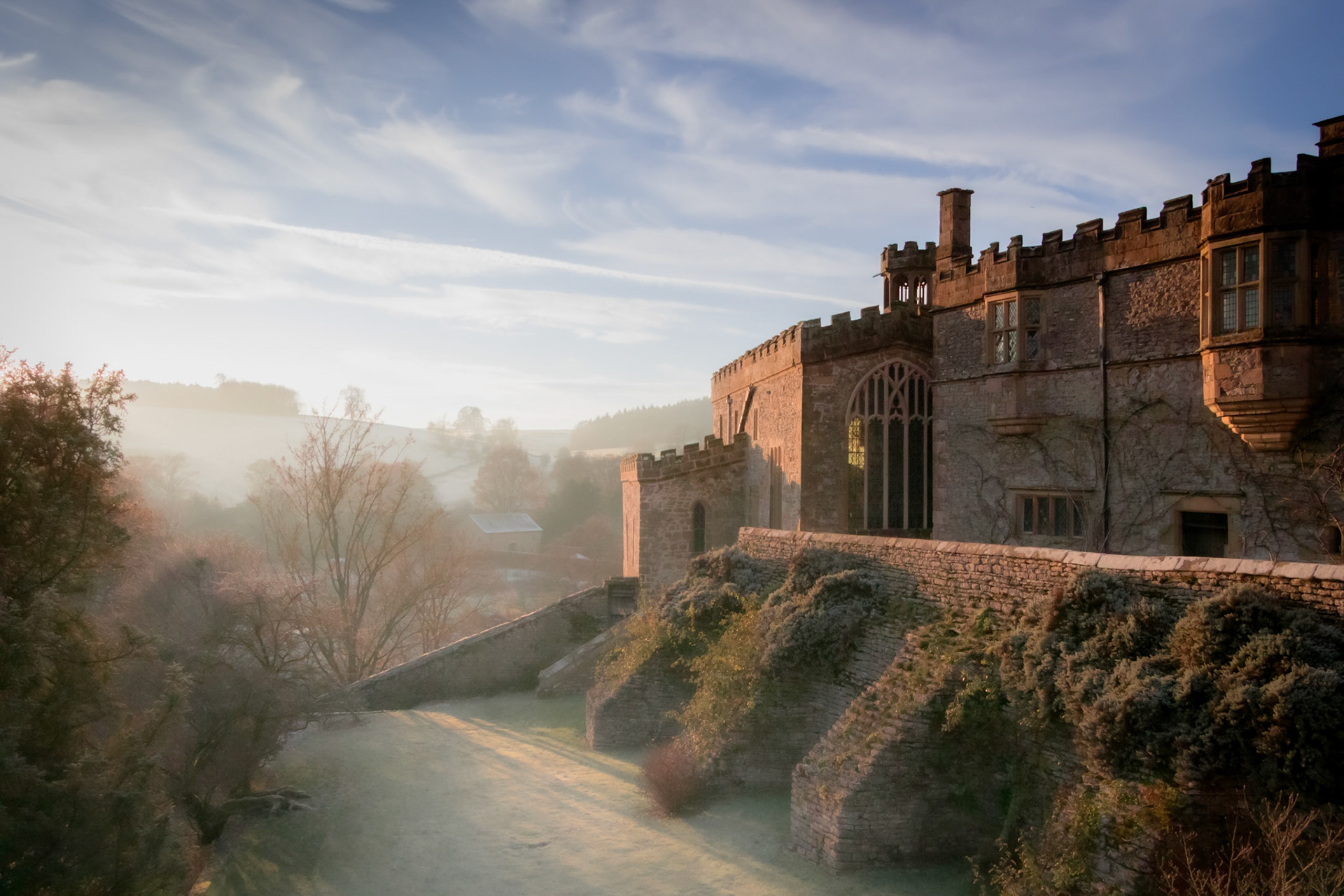 Misty Sunrise - Haddon Hall 