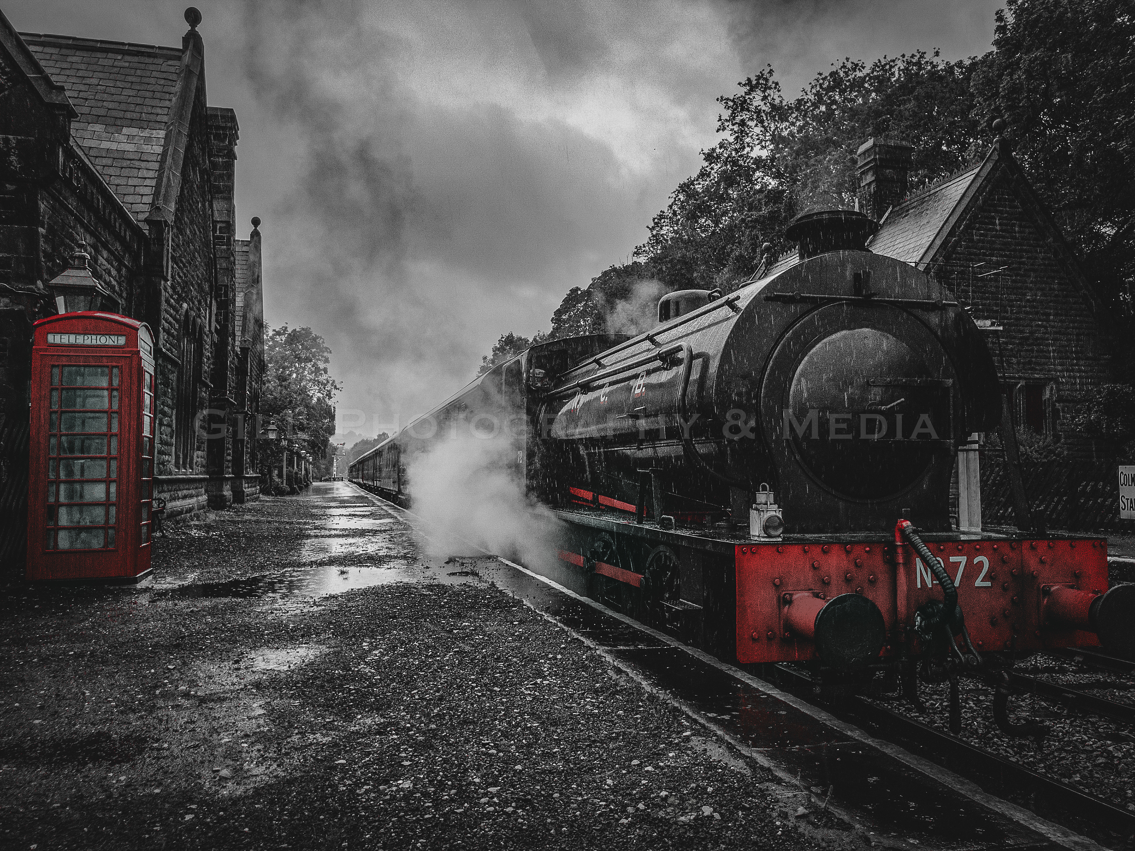 Vulcan Foundry Austerity No 72 - Peak Rail CS