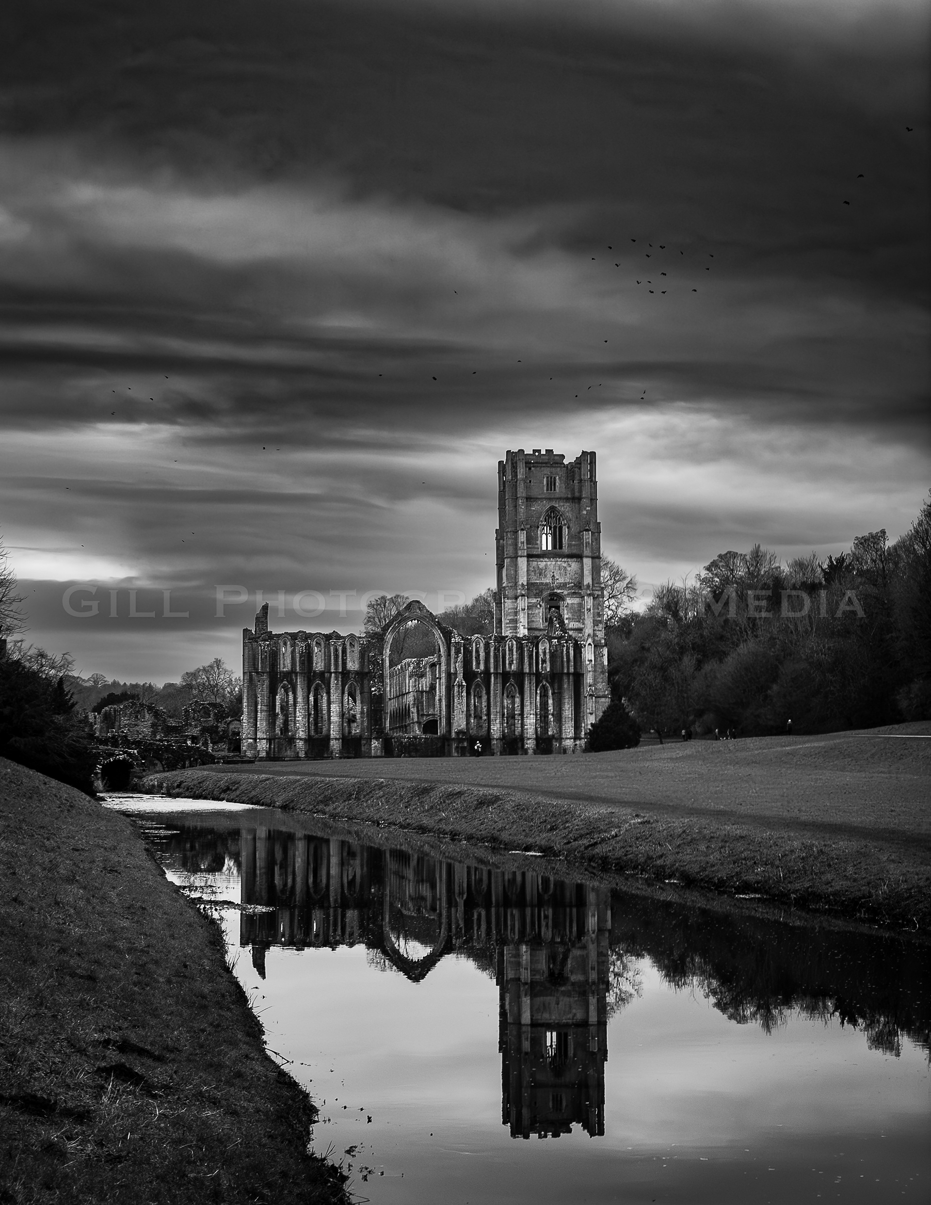 Reflection - Fountains Abbey