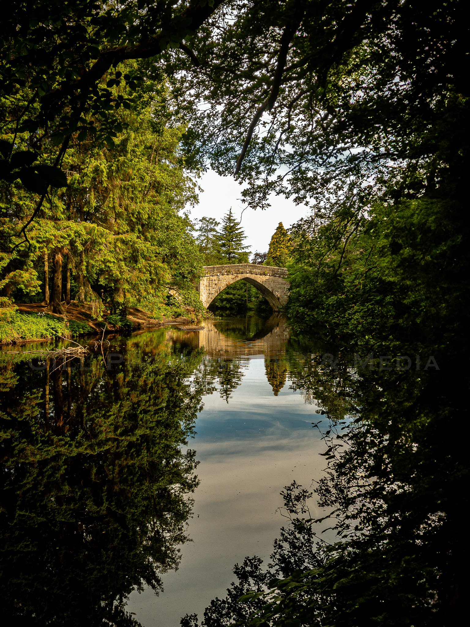 Reflection - Froggatt Bridge