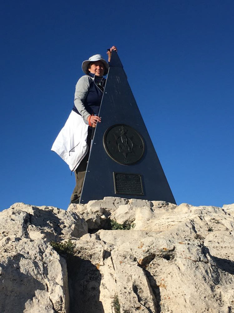 Conquering GM Peak 8,749 feet. Nine miles of hiking. October '21