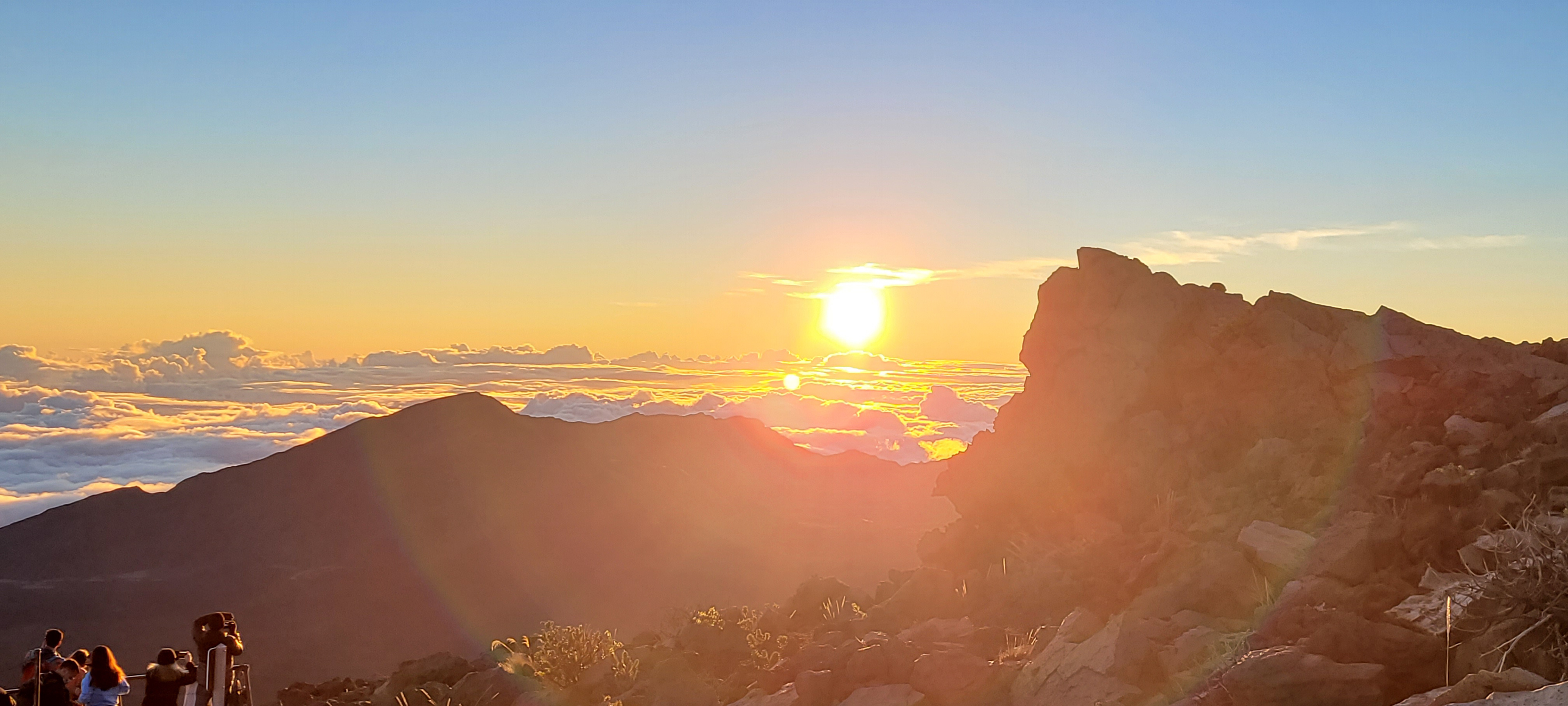 Sunrise on top of Haleakala Crater '21