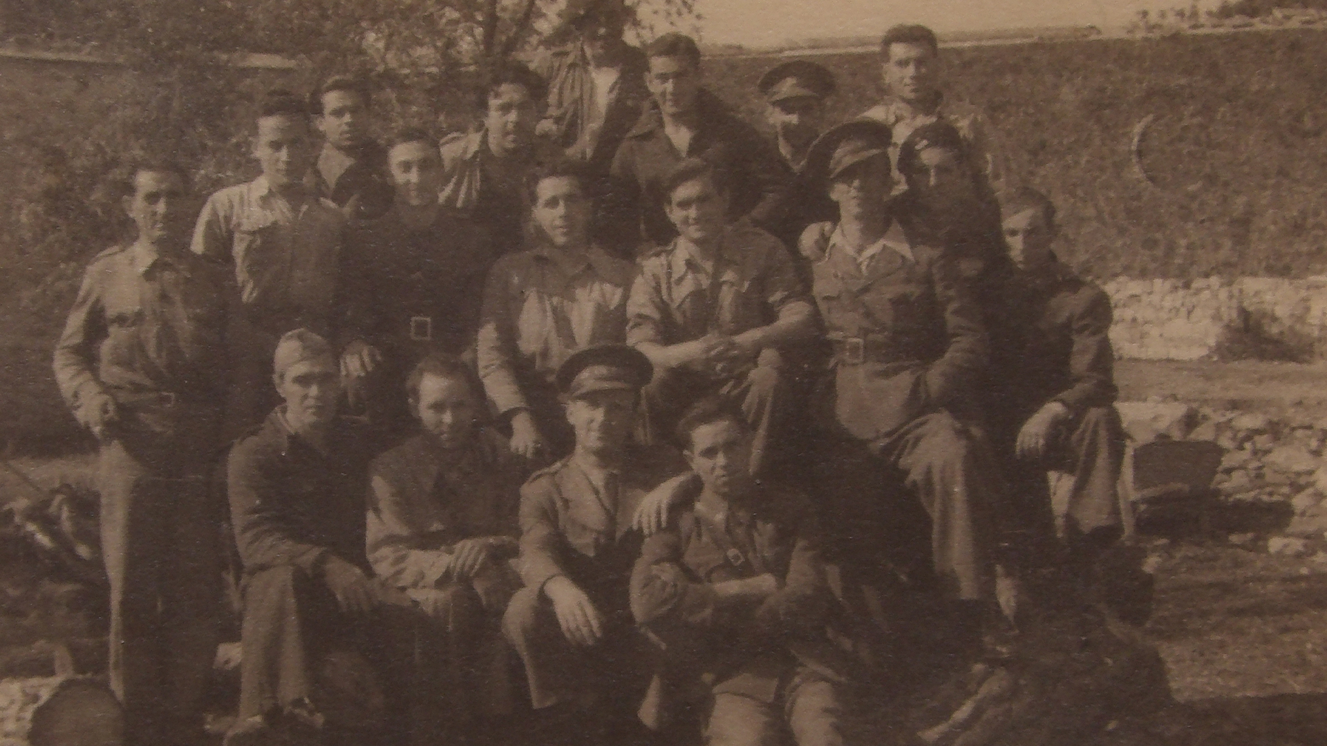 Peyrolles 1942, camp de travail Polencho Merino.