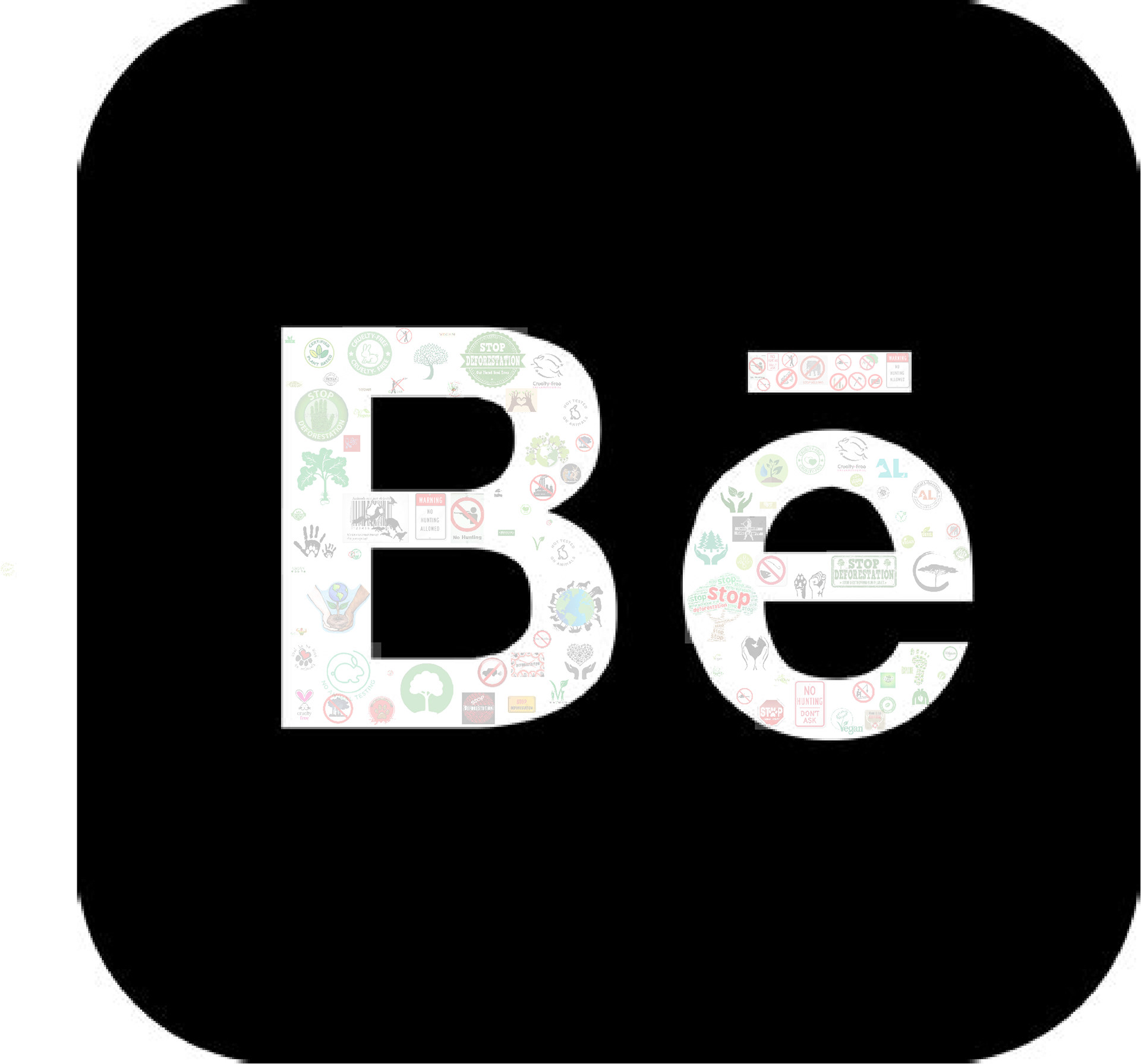 Behance vegan tattooed icon