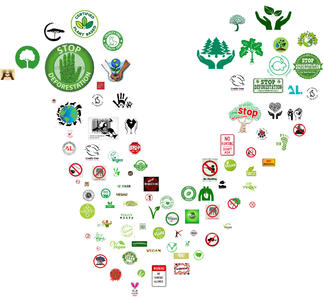 vimeo vegan icon