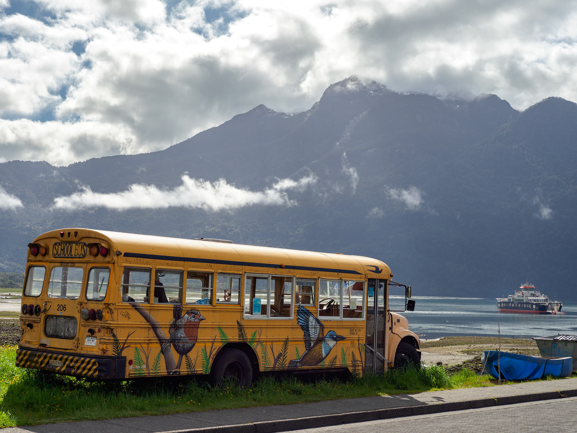 Imbiss in Hornopirén