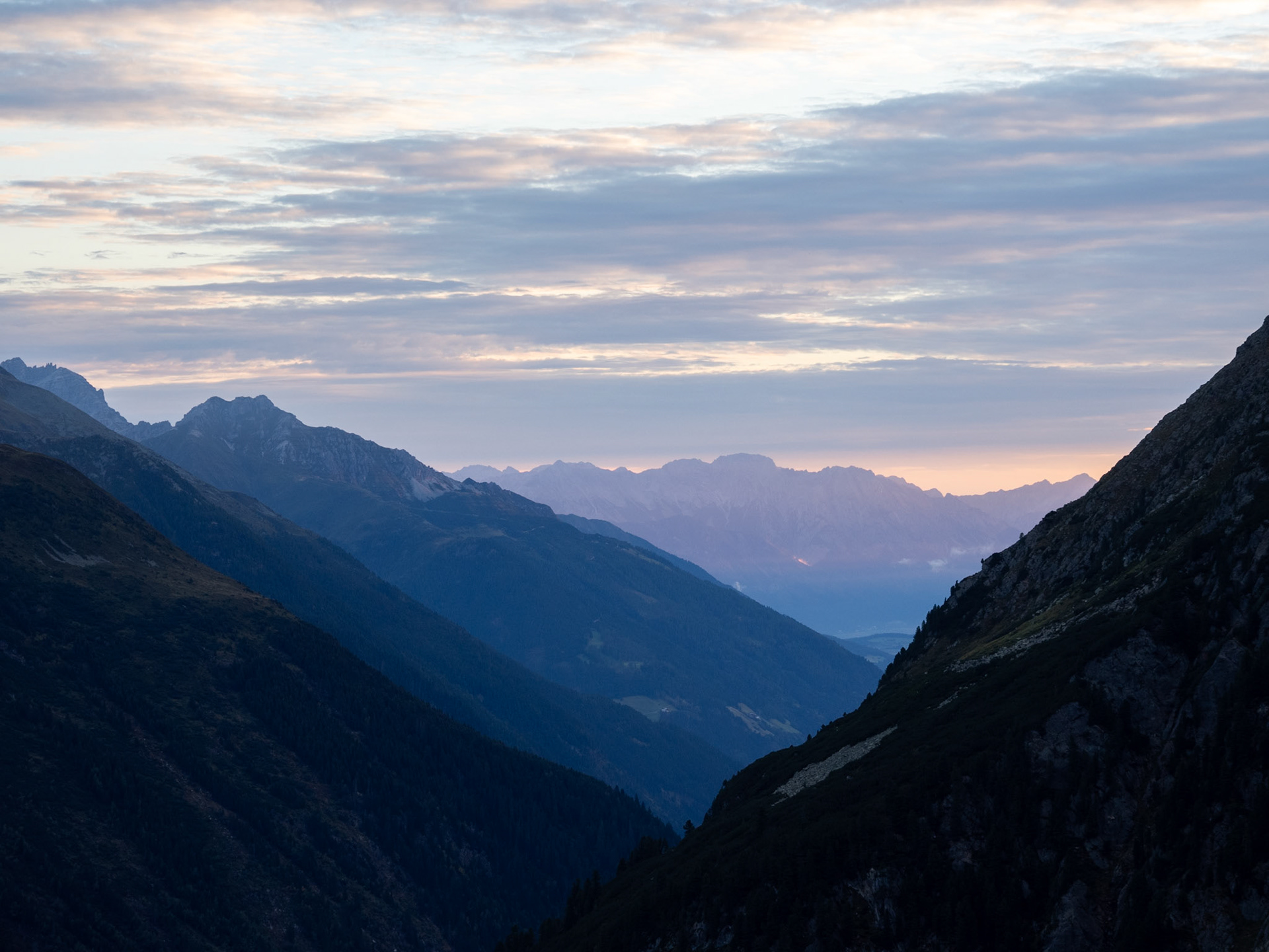 Blick ins Stubaier Tal