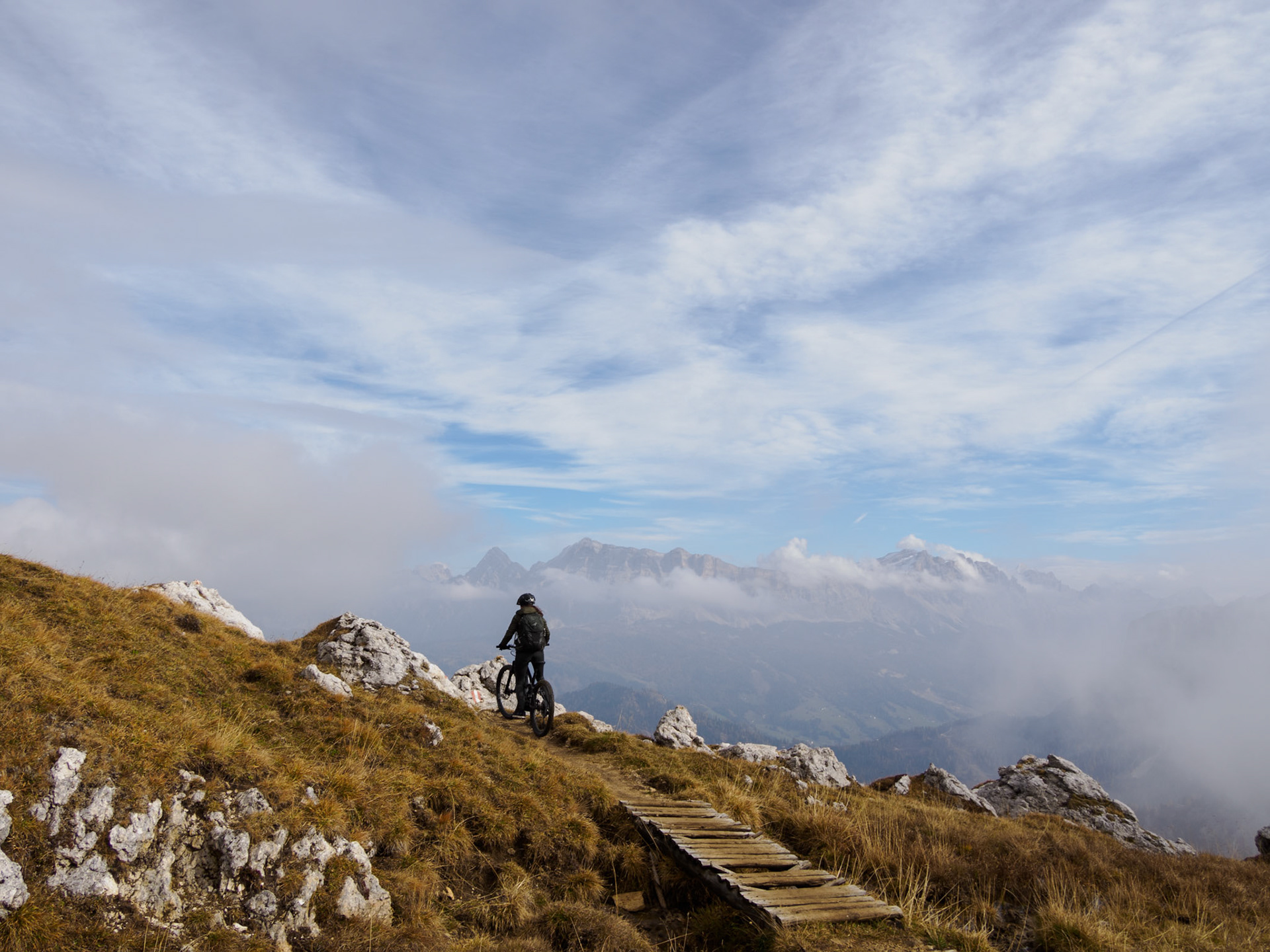 Mountainbiken bei St. Magdalena
