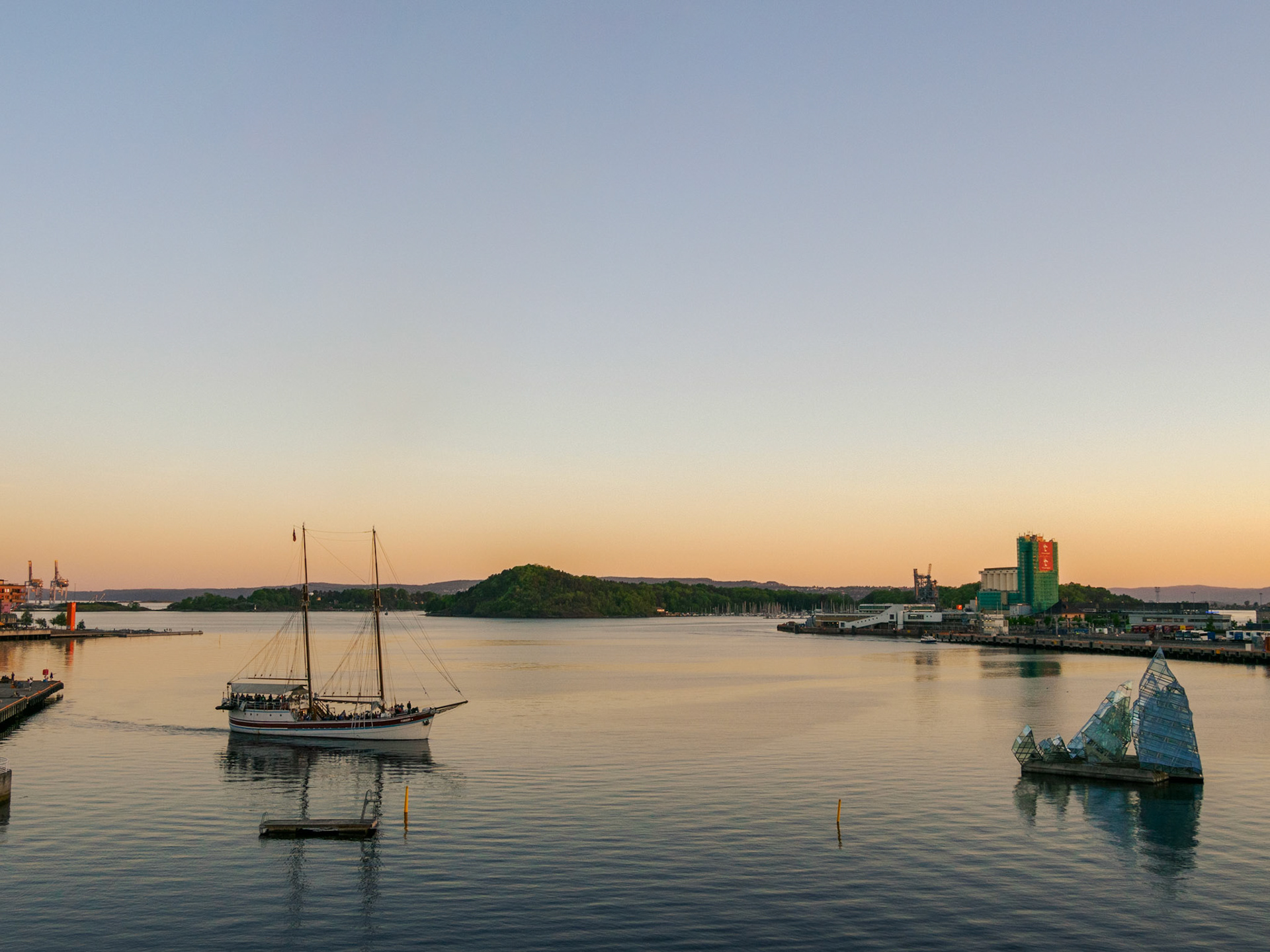 Blick von der Oslooper