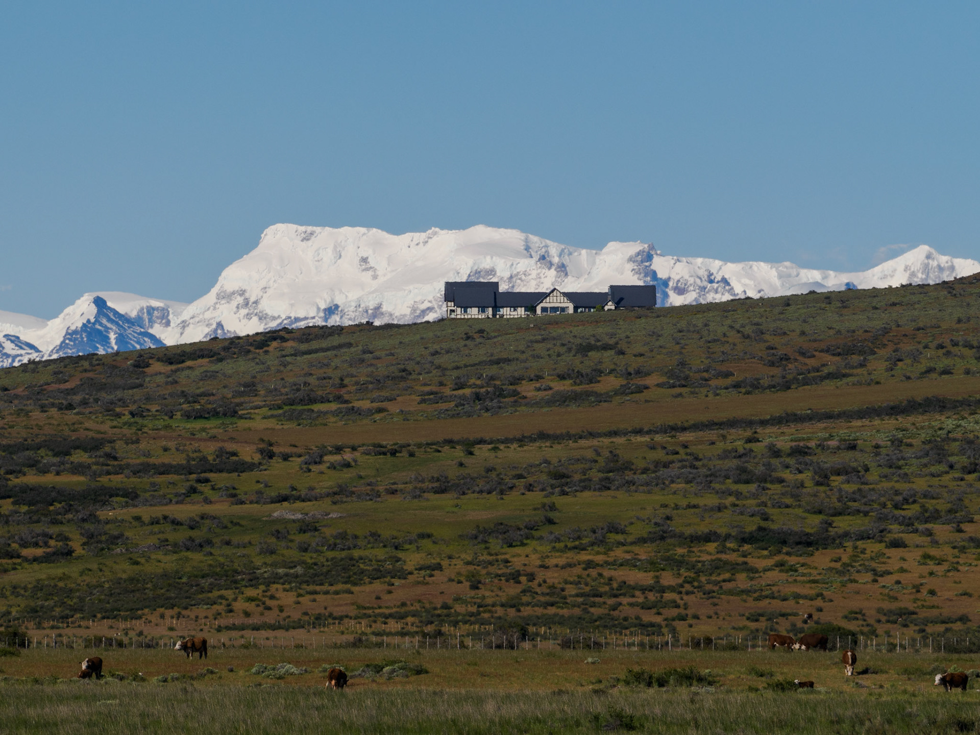 Auf dem Weg zum Perito Moreno