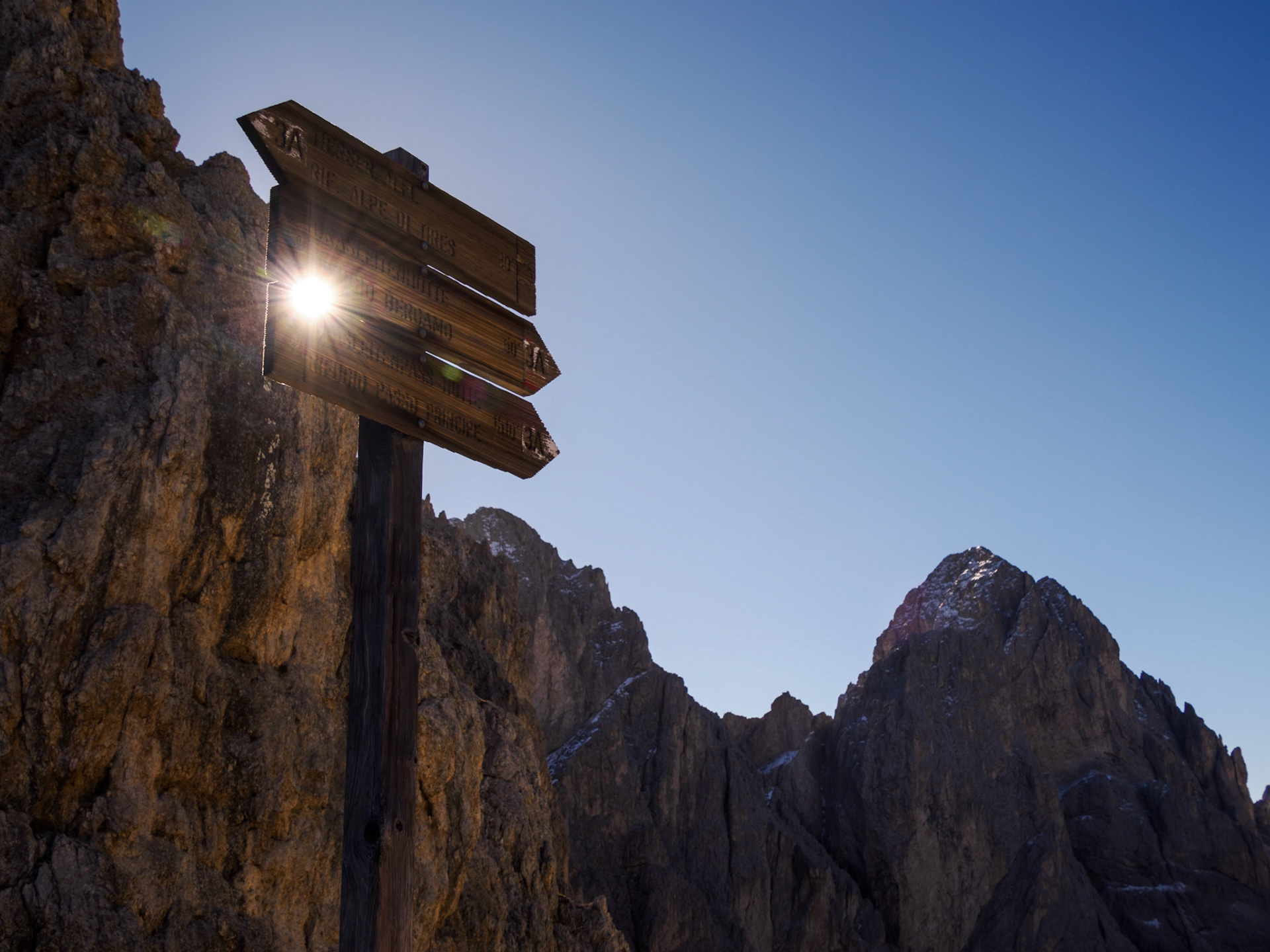 Rosengartengruppe - Wanderung zur Tierser Alpl