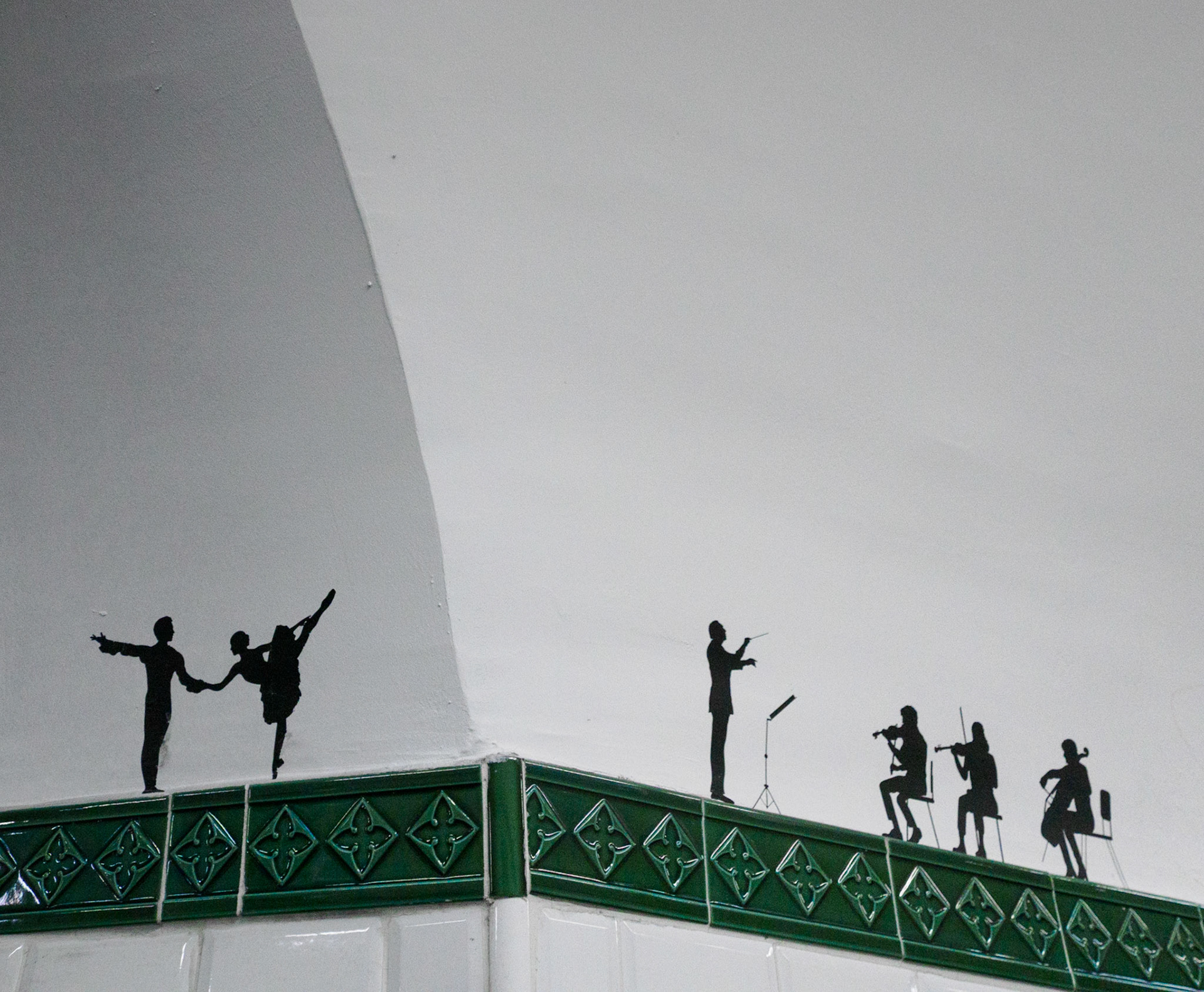 In der Metrostation "Opera"