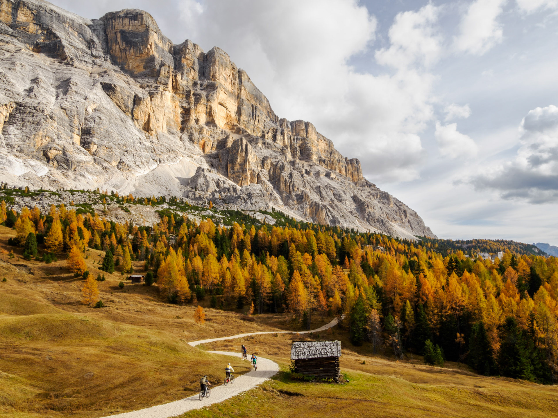 Wanderung beim Heiligkreuzkofel