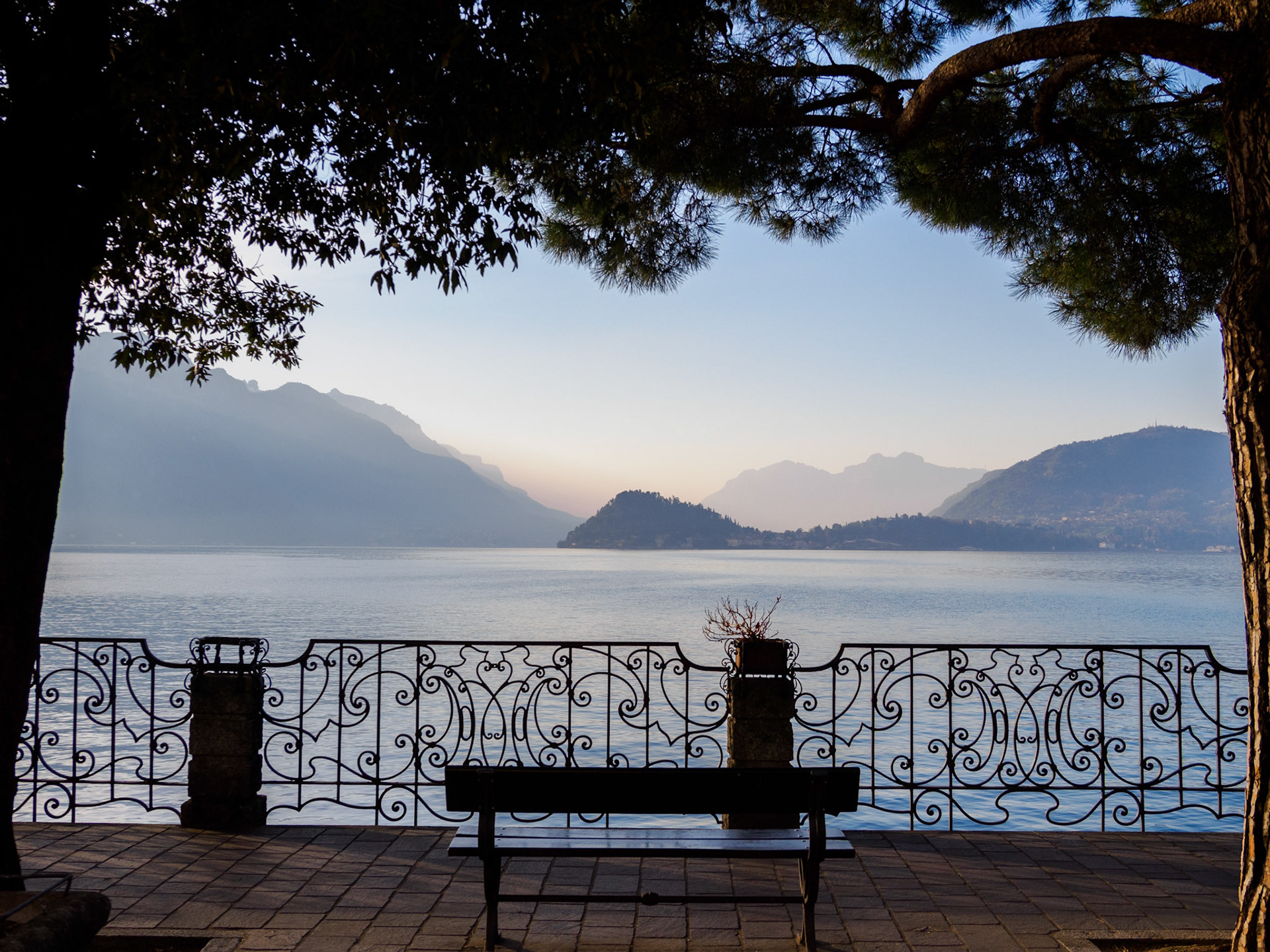 Morgens in Menaggio