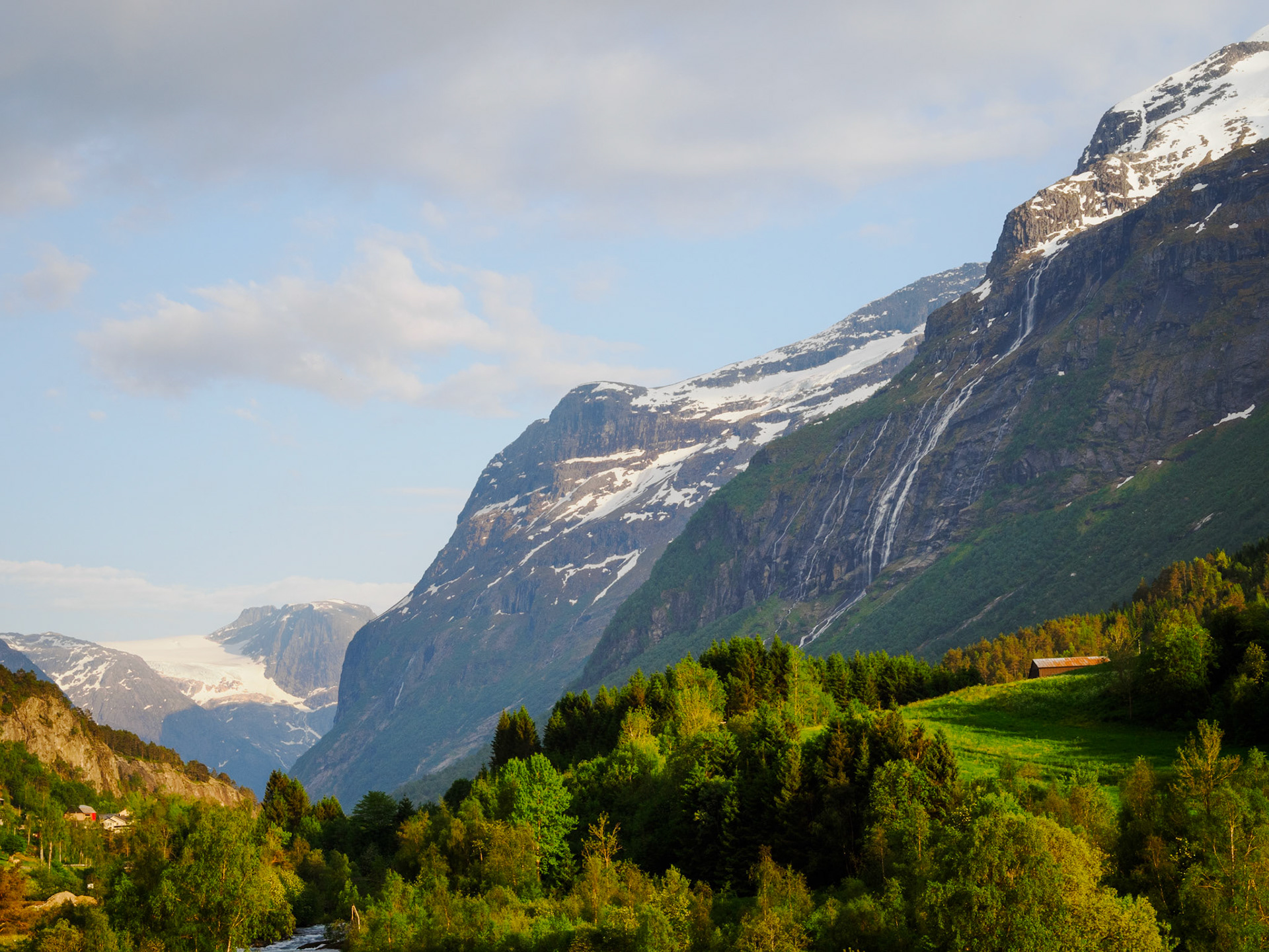Im Jostedalsbreen Nationalpark