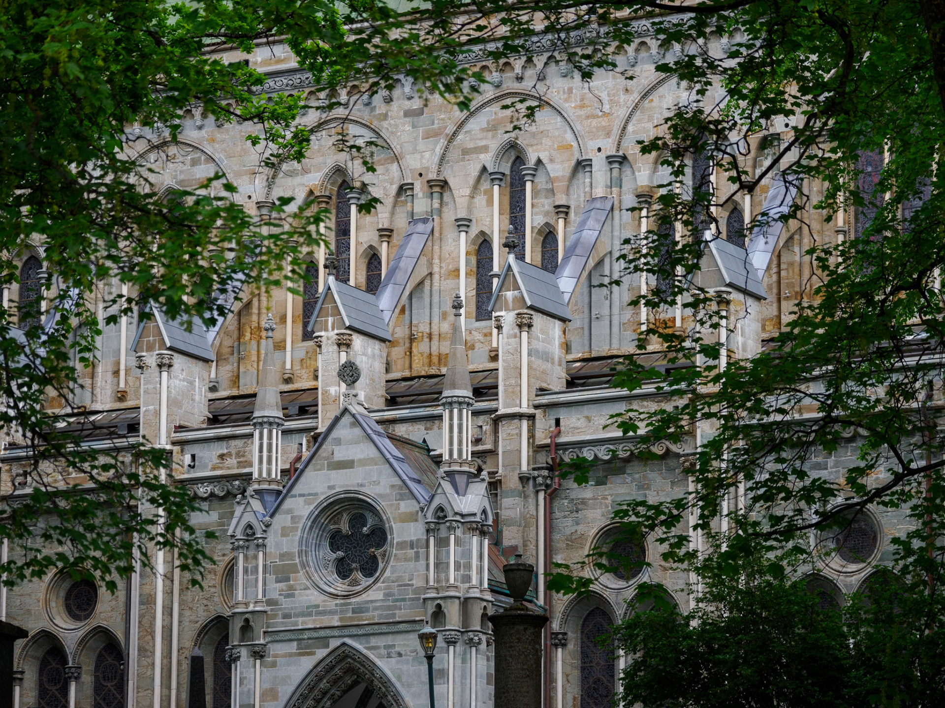 Kathedrale in Trondheim - der Nidarosdom