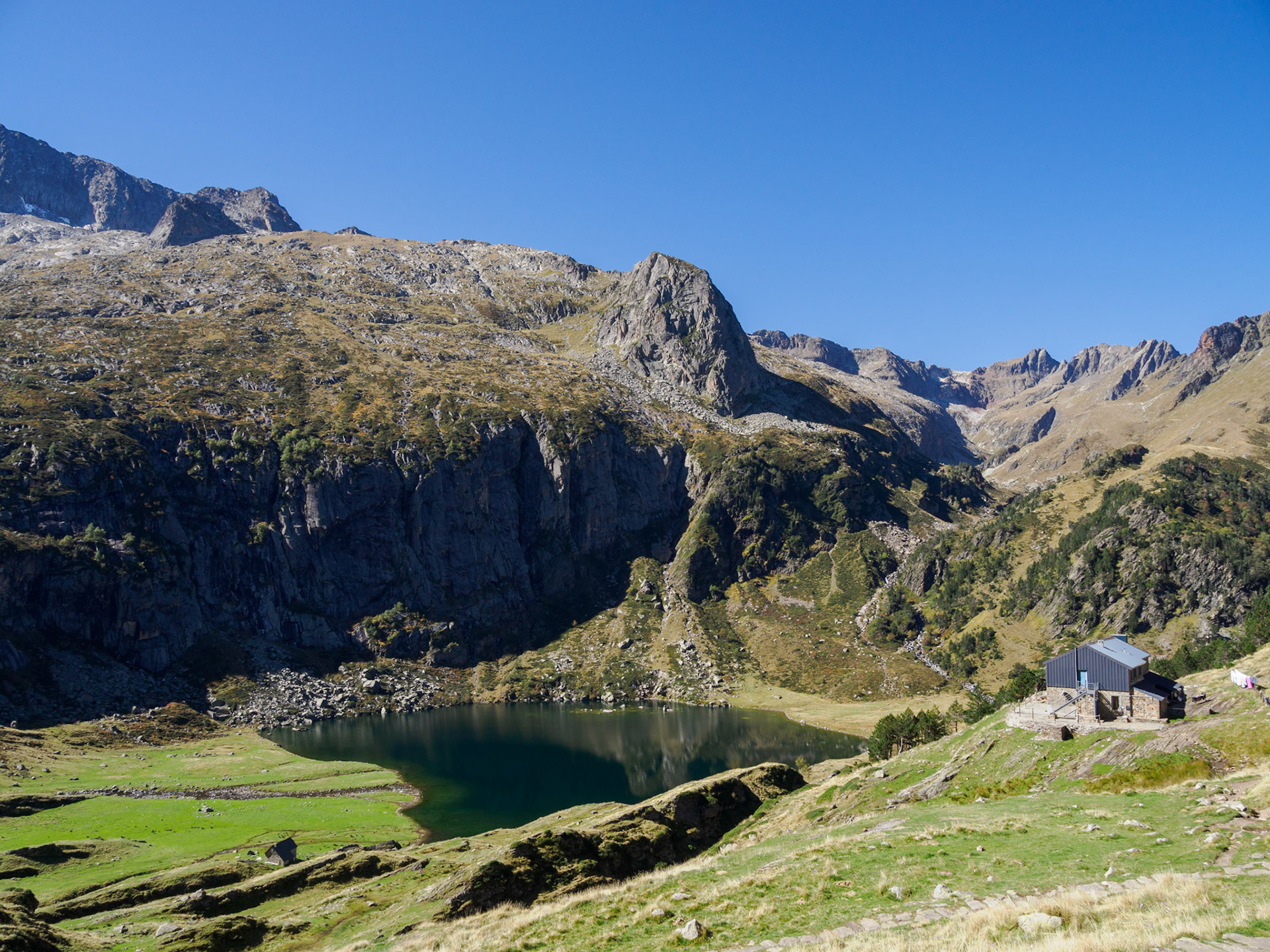 Im Refuge Espingo aßen wir sehr gut