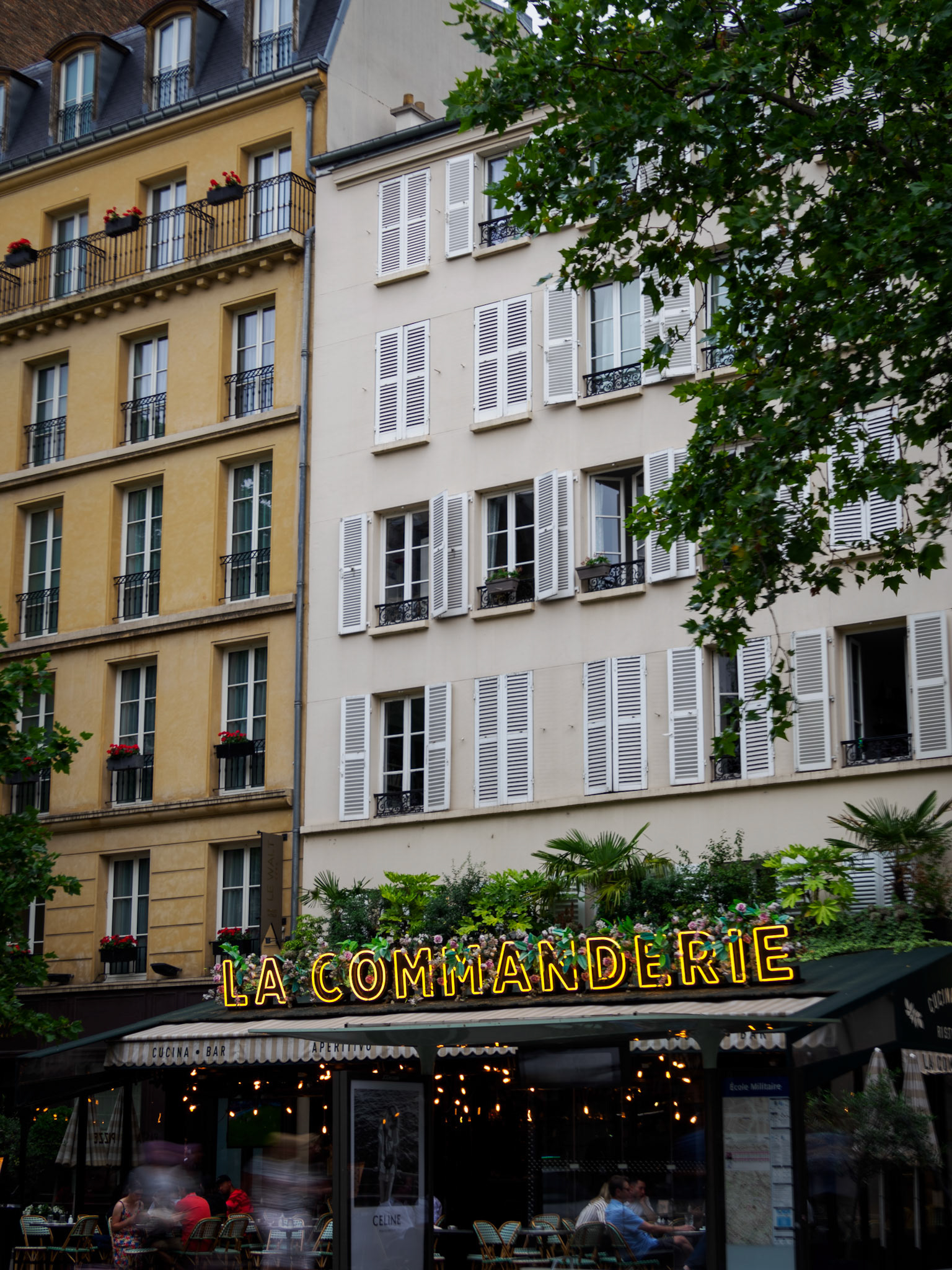 Restaurant an der Avenue de la Motte-Picquet