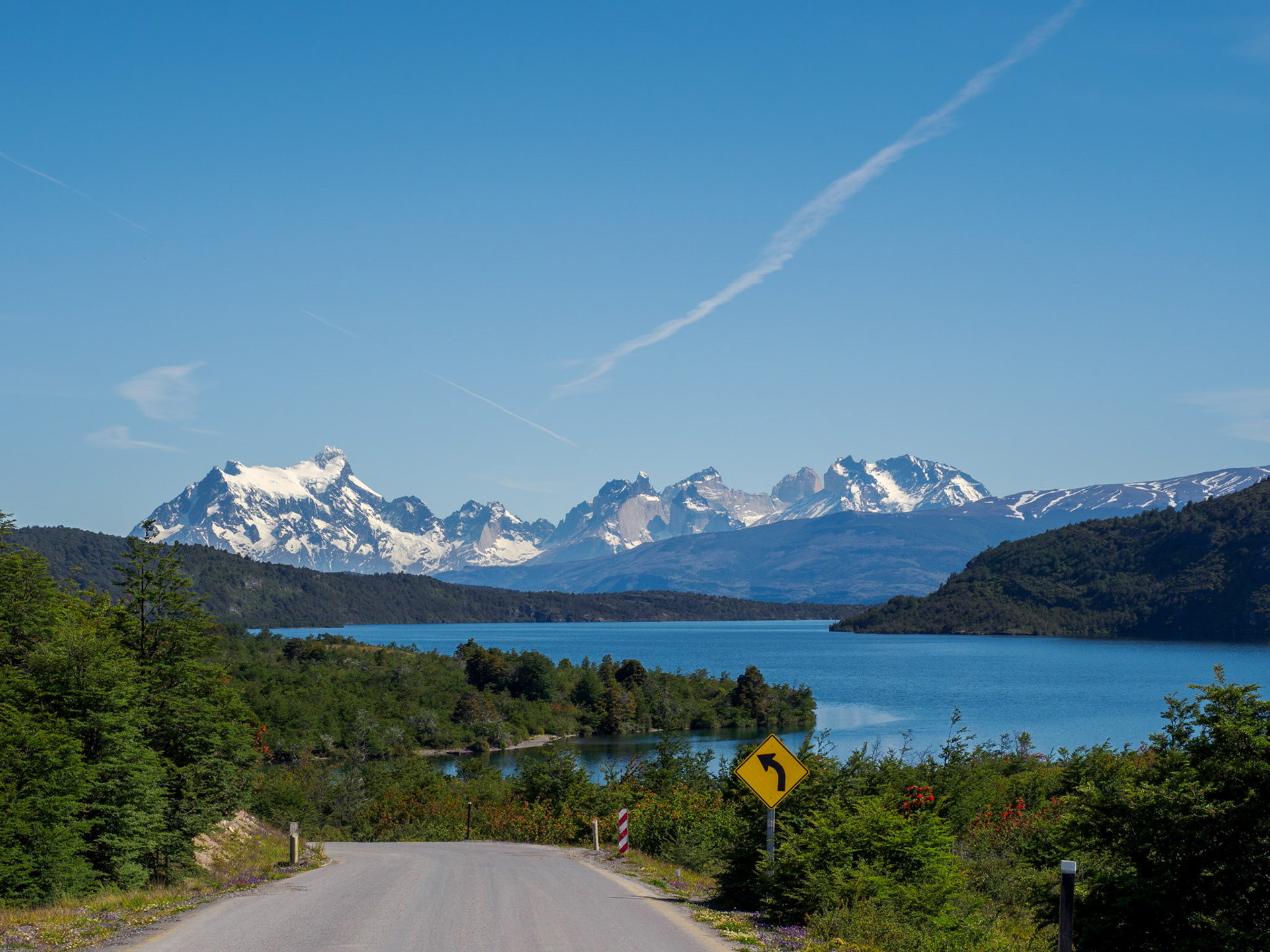 Fahrt in den Nationalpark Torres del Paine