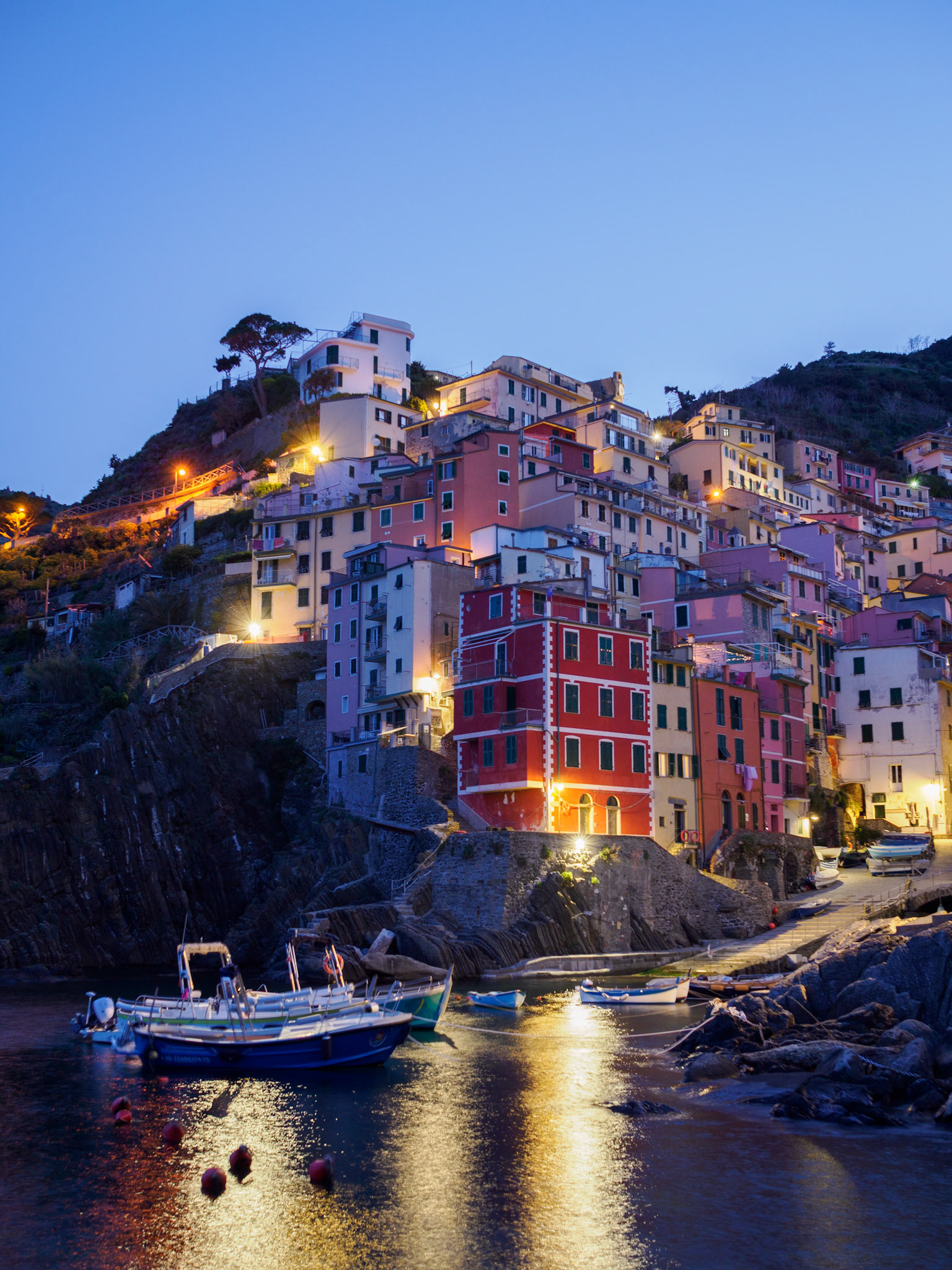 Sonnenaufgang in Riomaggiore