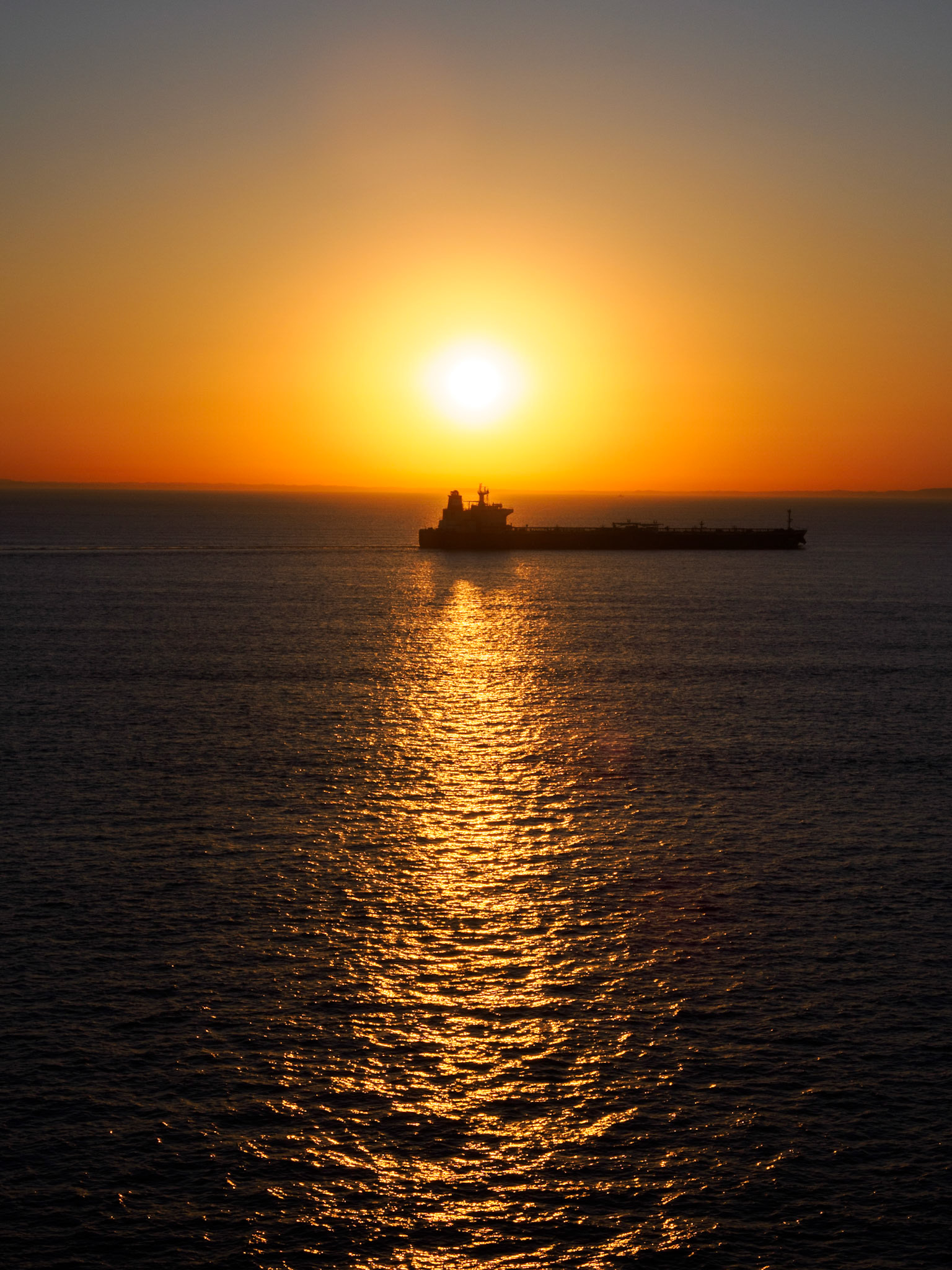 Sonnenuntergang auf der Colorline