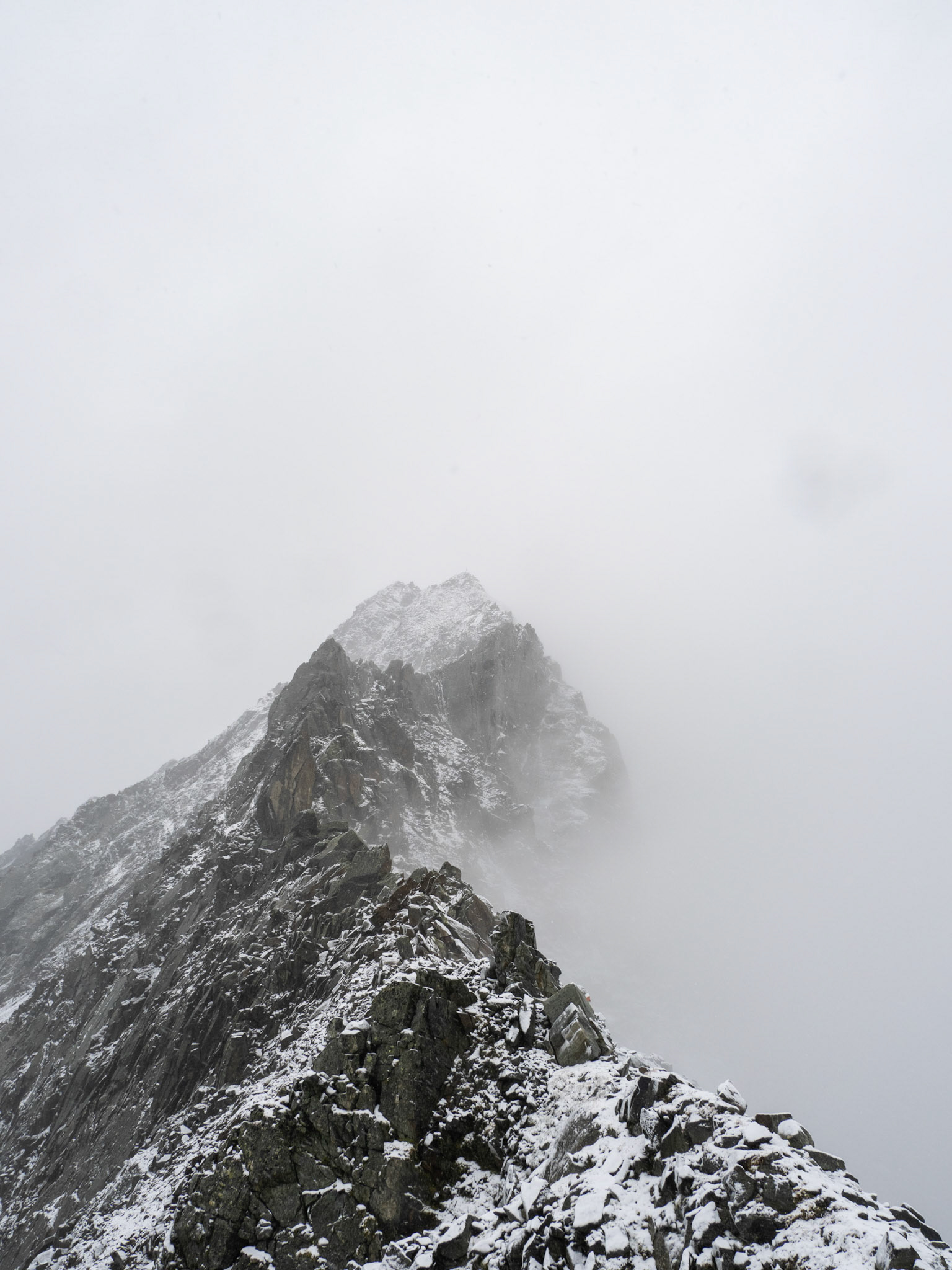Ab einer gewissen Höhe: Schnee