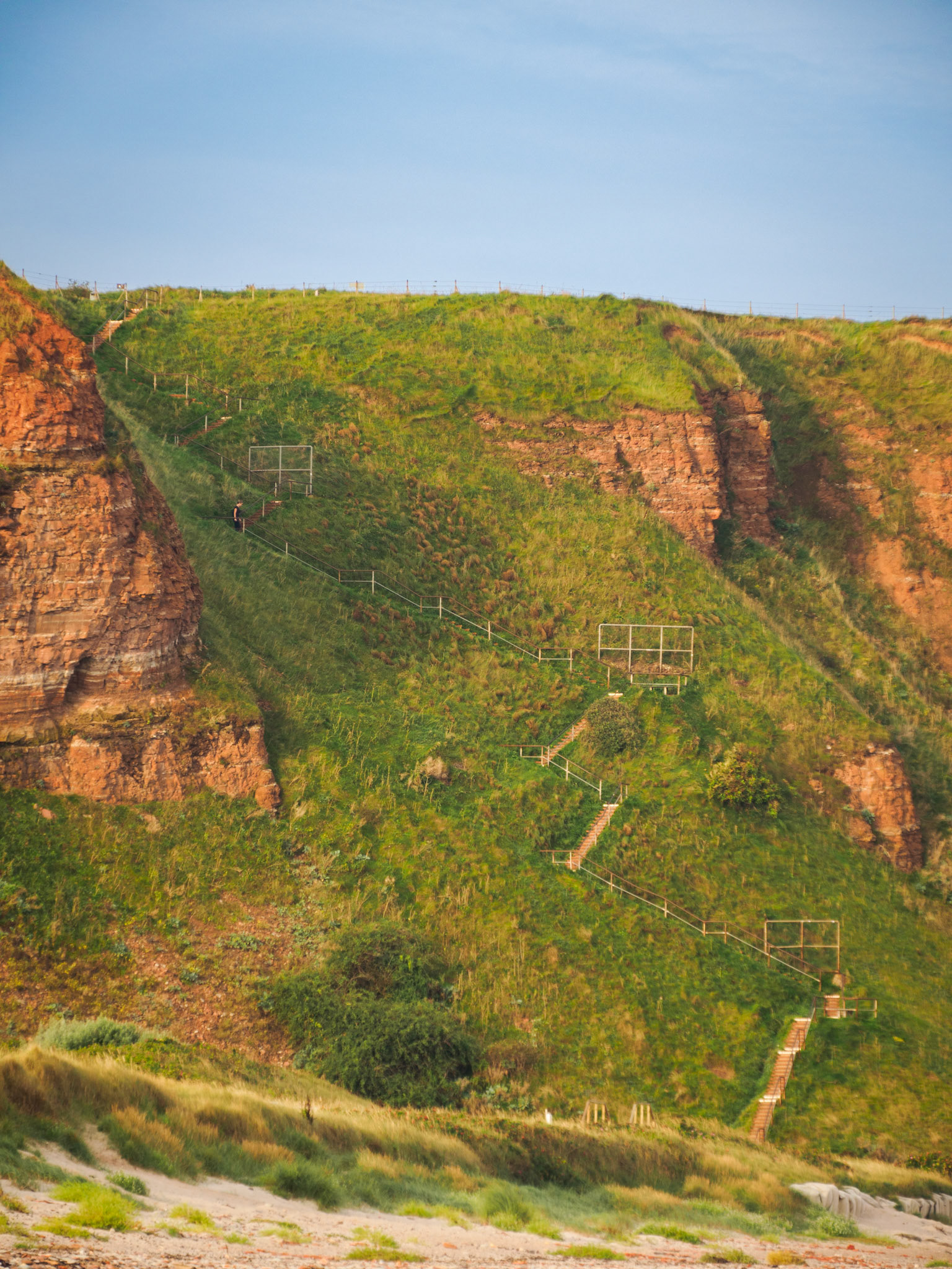 Südtreppe auf Helgoland