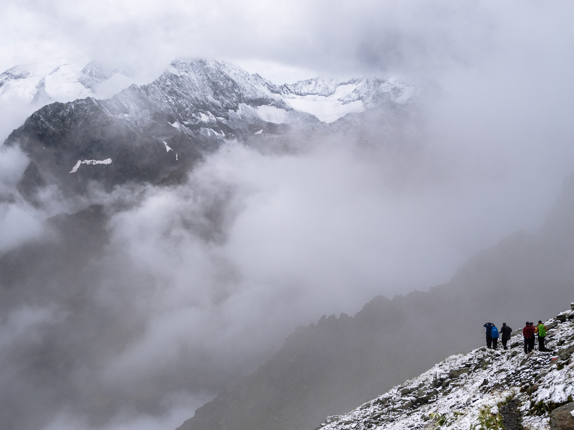 Eher bewölkt als klar