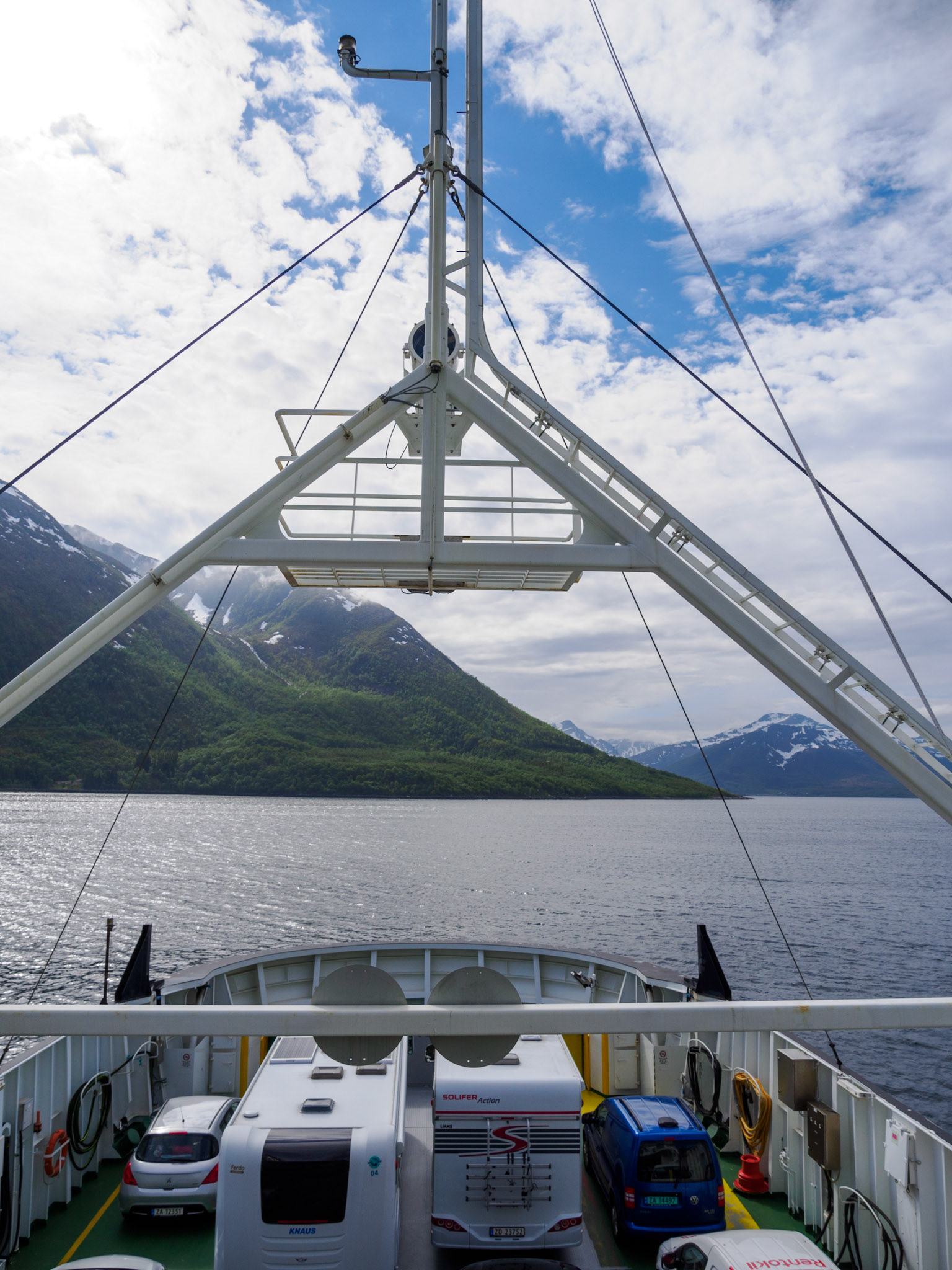 Eine weitere Fährfahrt
