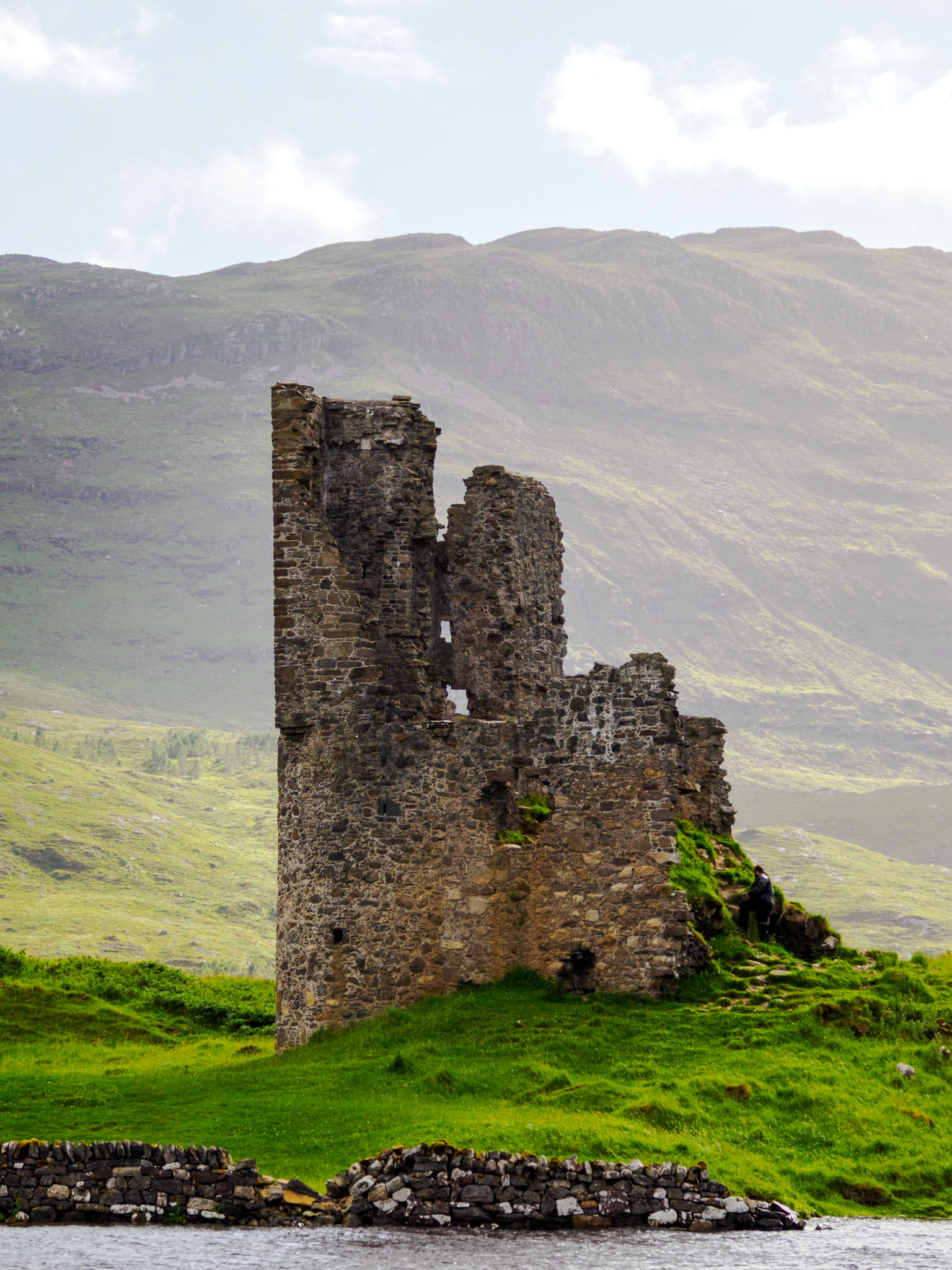 Ardvreck Castle am Loch Assynt