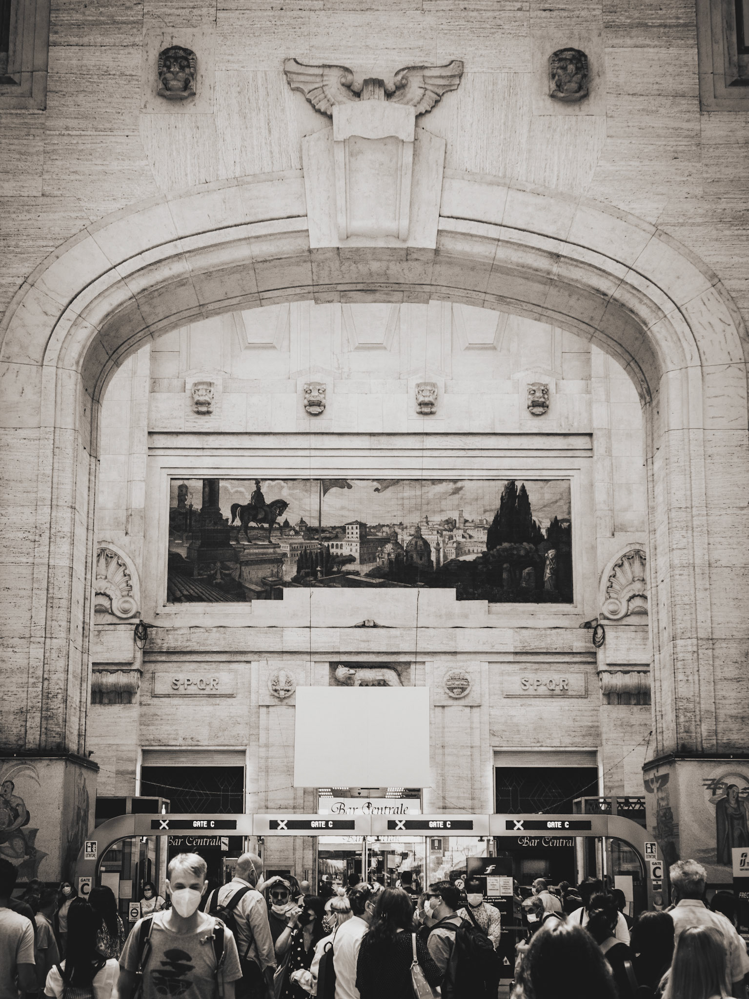 Ankunft an Milano Centrale