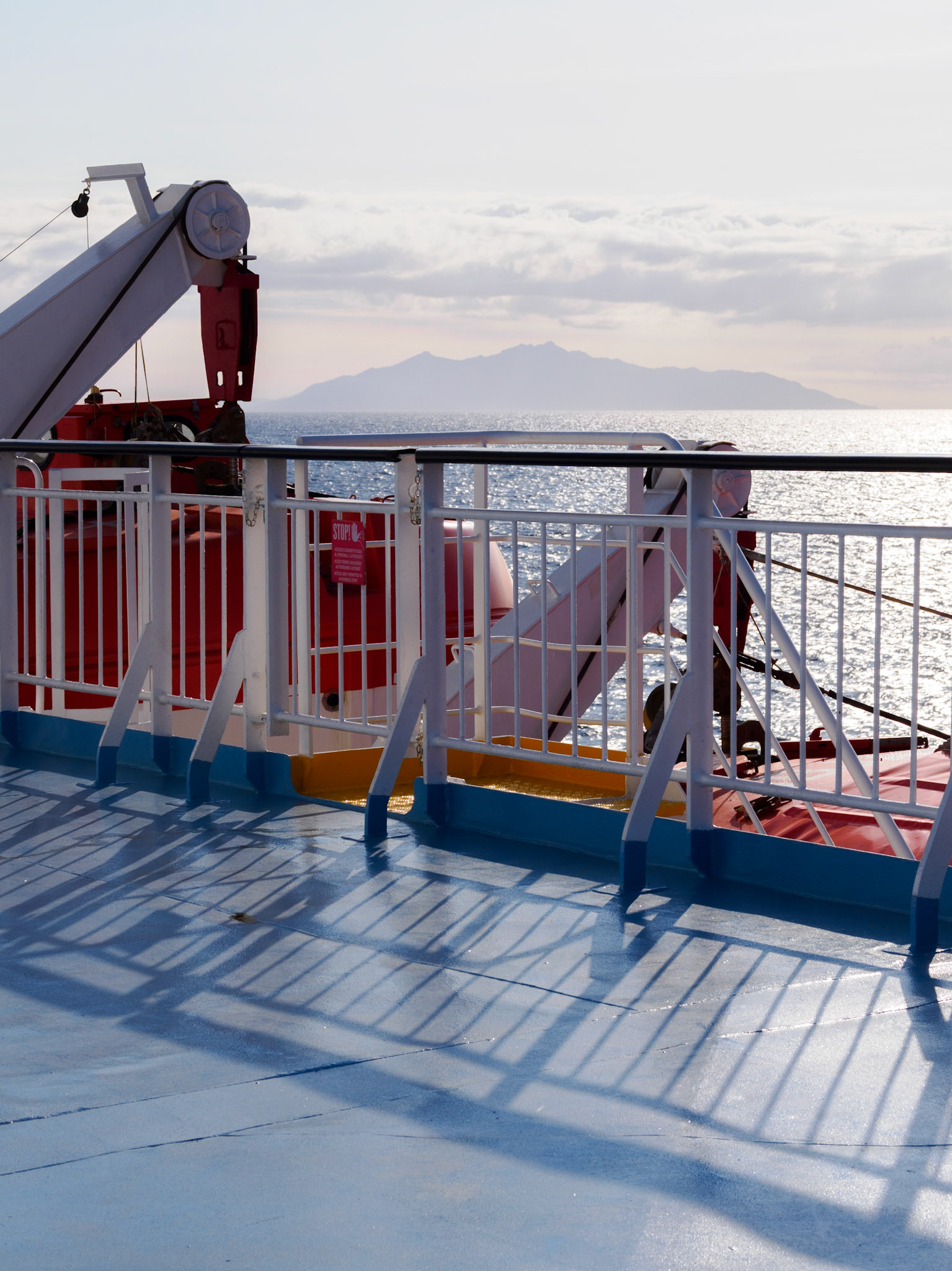 Überfahrt nach Italien