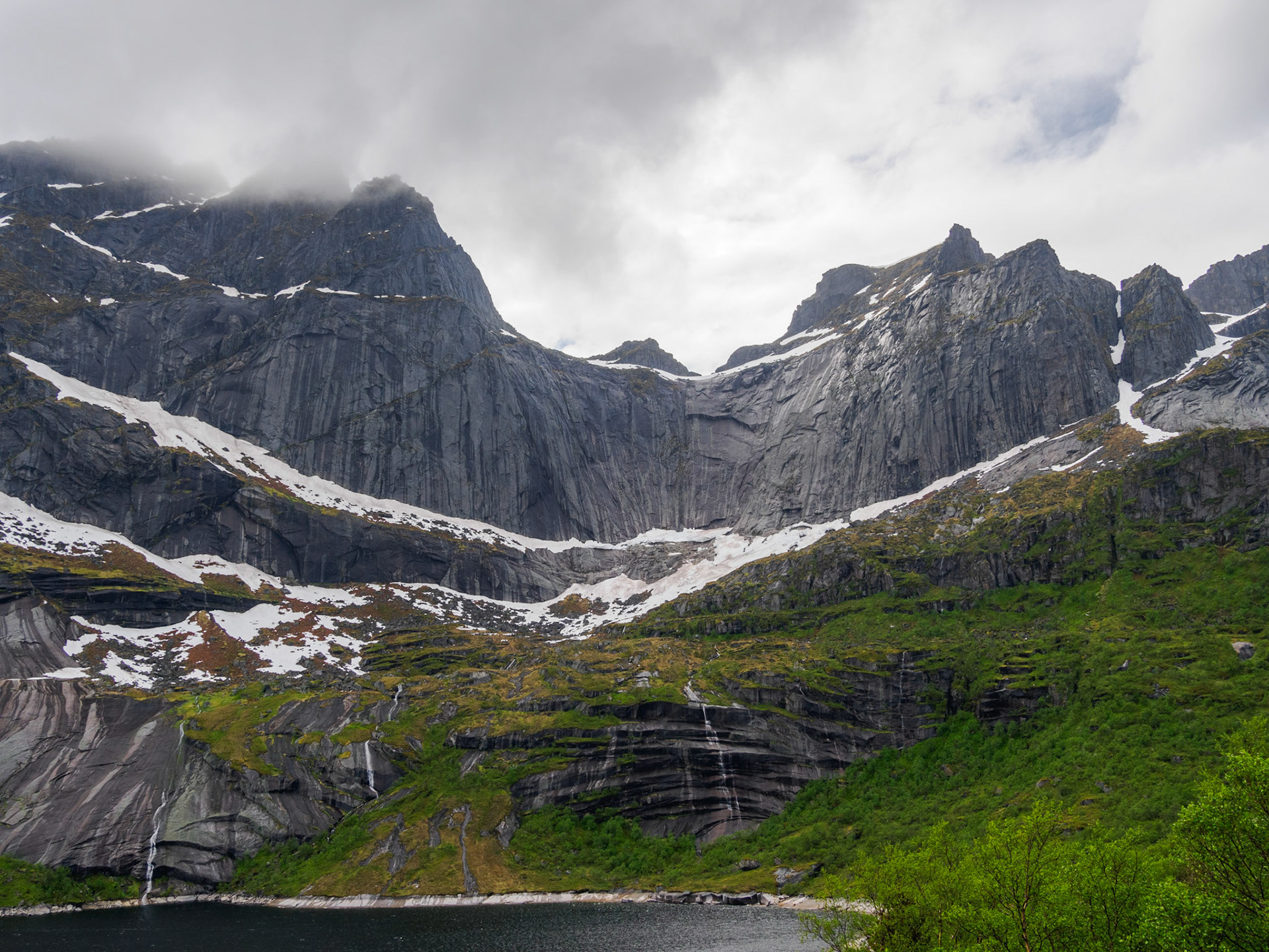 Straße nach Nusjord
