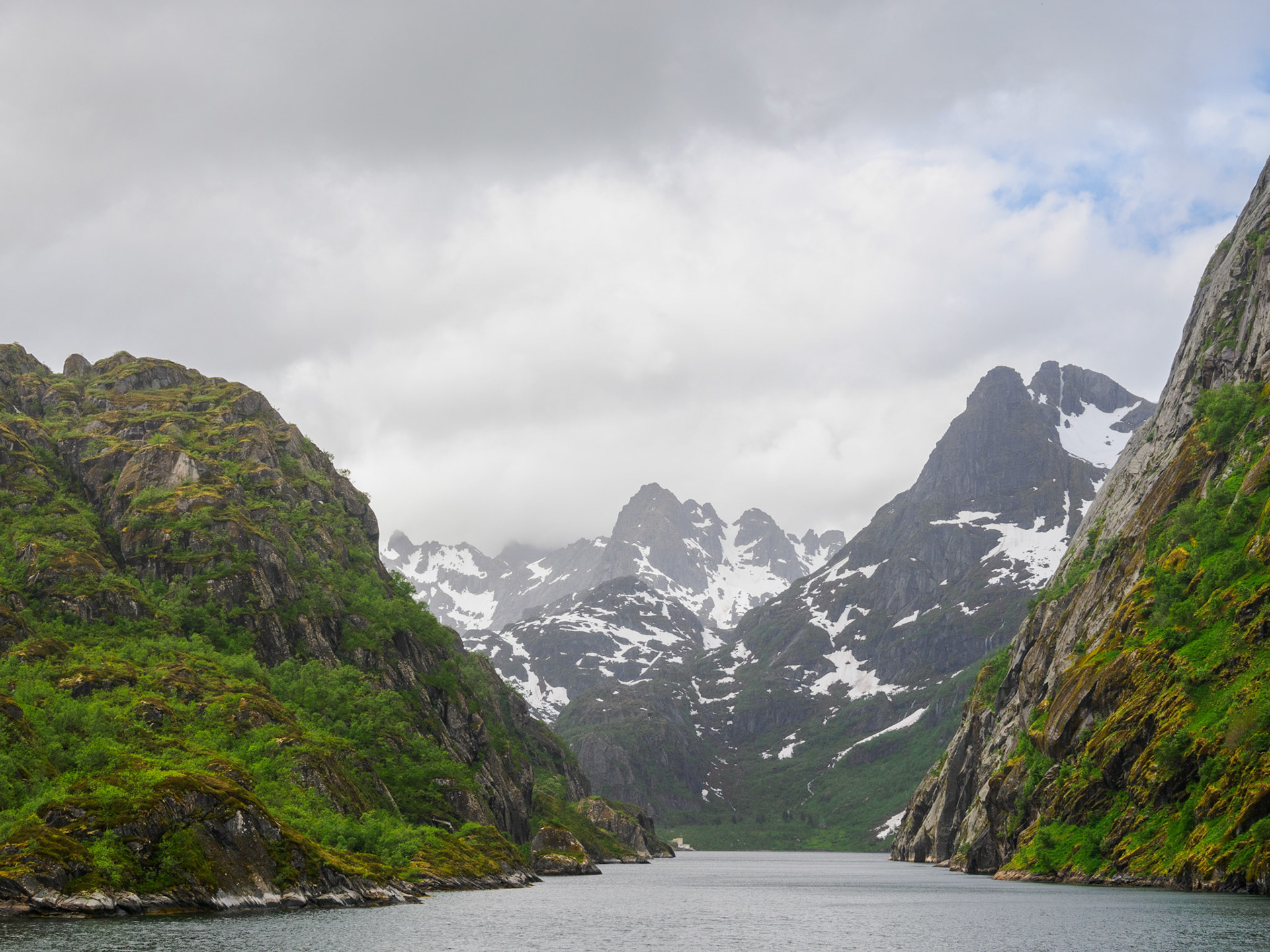 Blick in den Trollfjord