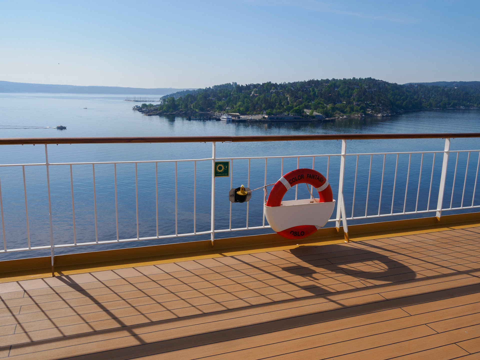 Nächster Morgen im Oslofjord