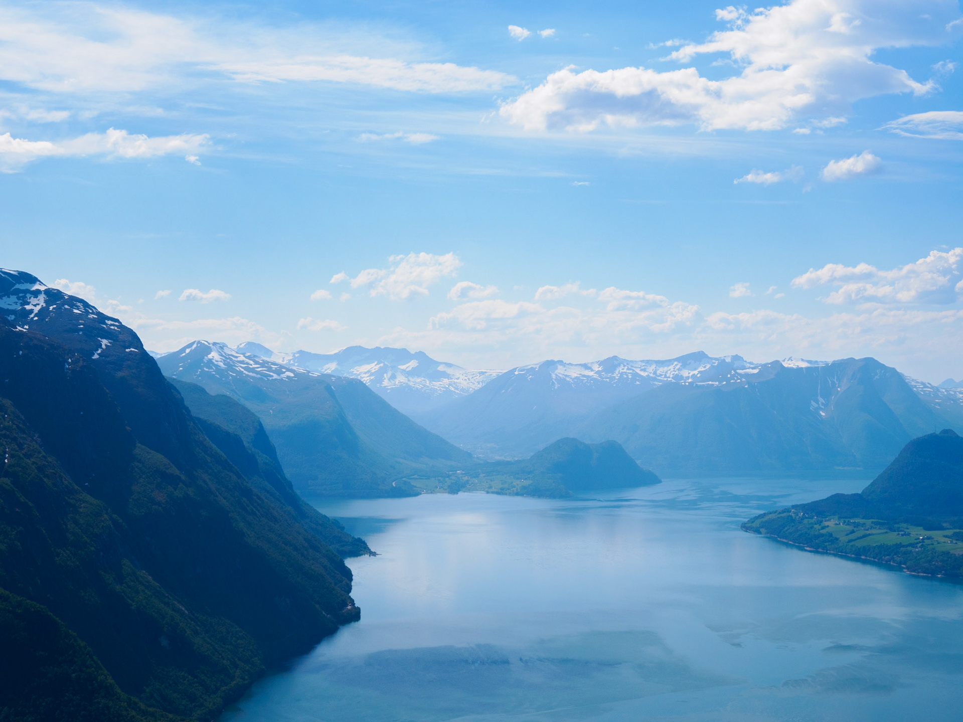 Blick über Åndalsnes