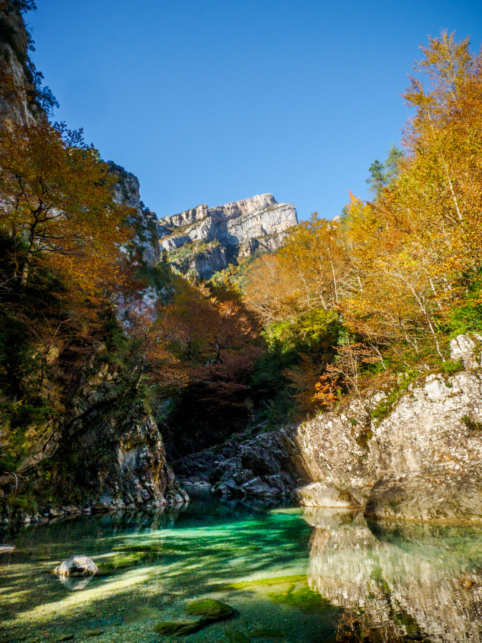 Baranco Ballatar im Cañon de Añisclo