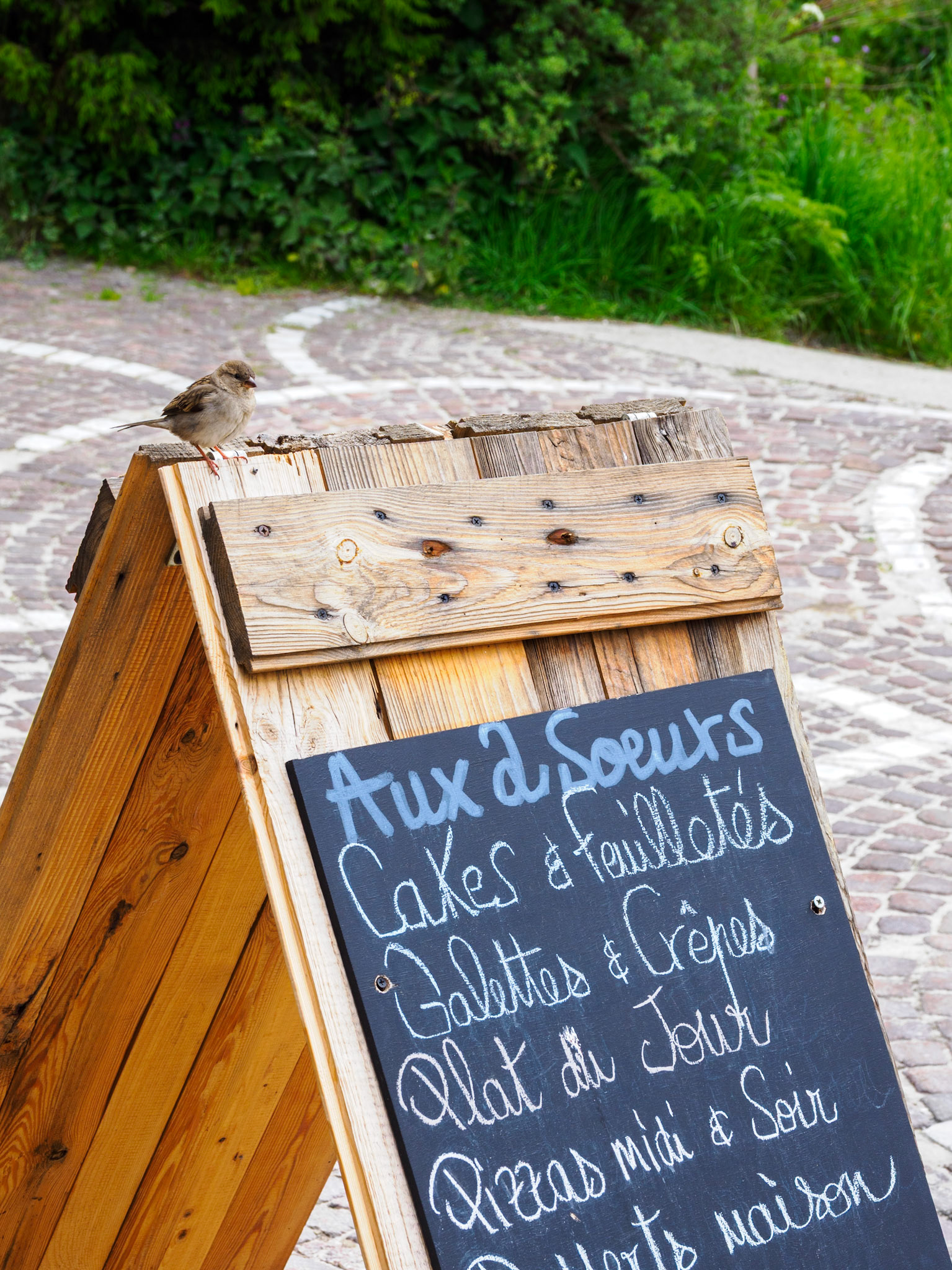Mittagspause in Corrençon-en-Vercors