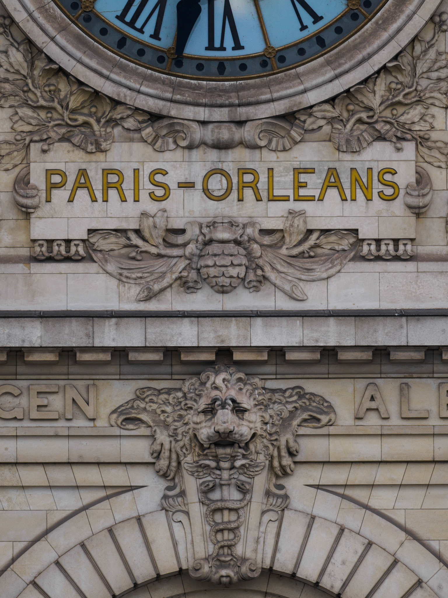 Detailaufnahme des Musée d'Orsay