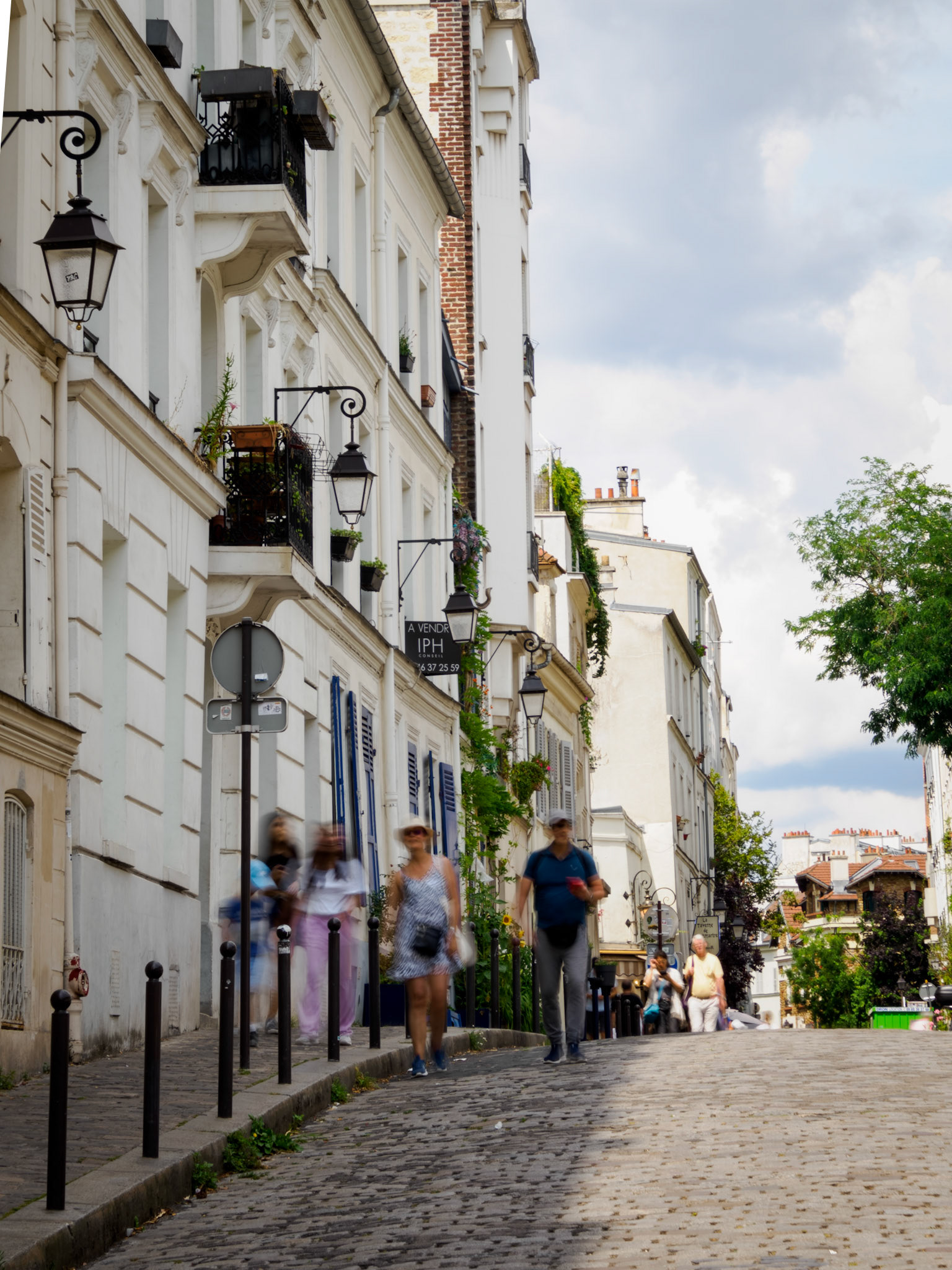 Rue Gabrielle in Montmartre
