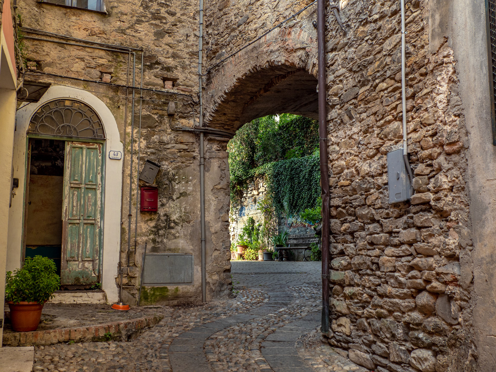 Gasse in Dolcedo