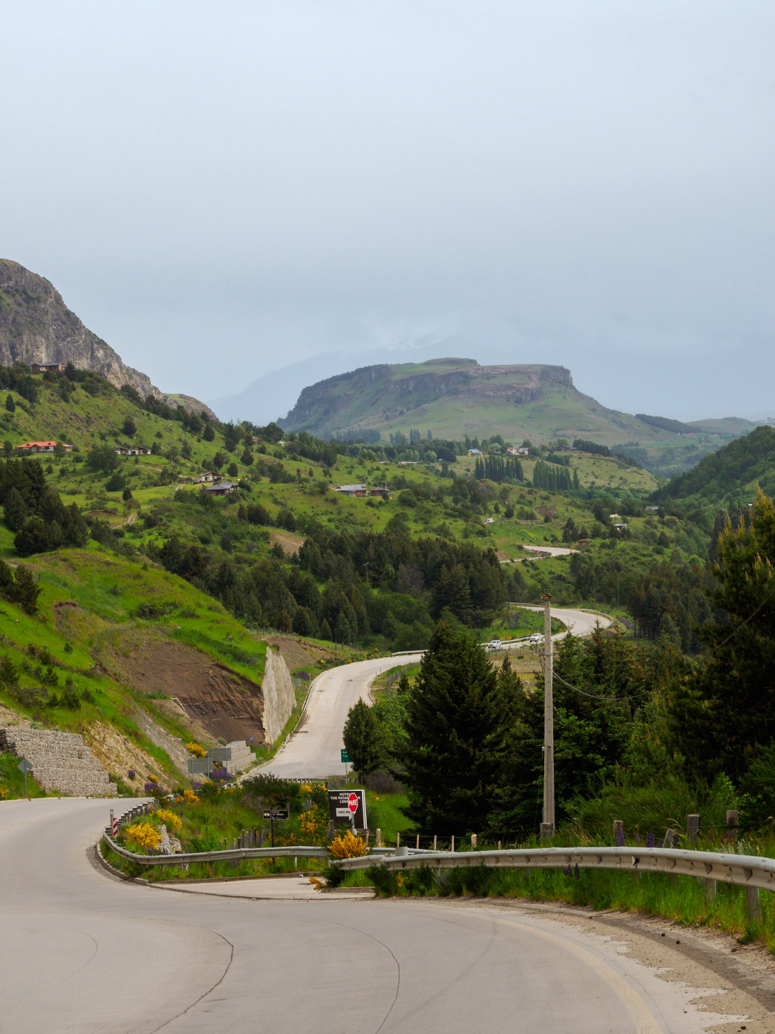 Trockenheit beim Verlassen der Carretera Austral