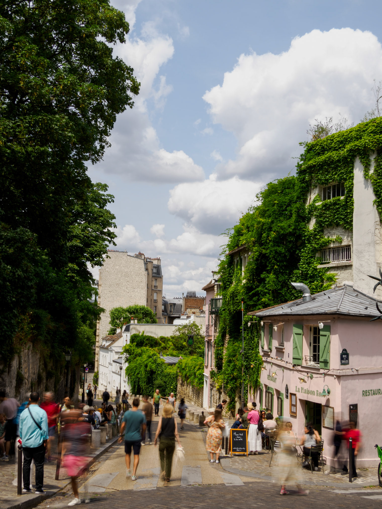 Rue de l'Abreuvoir in Montmartre